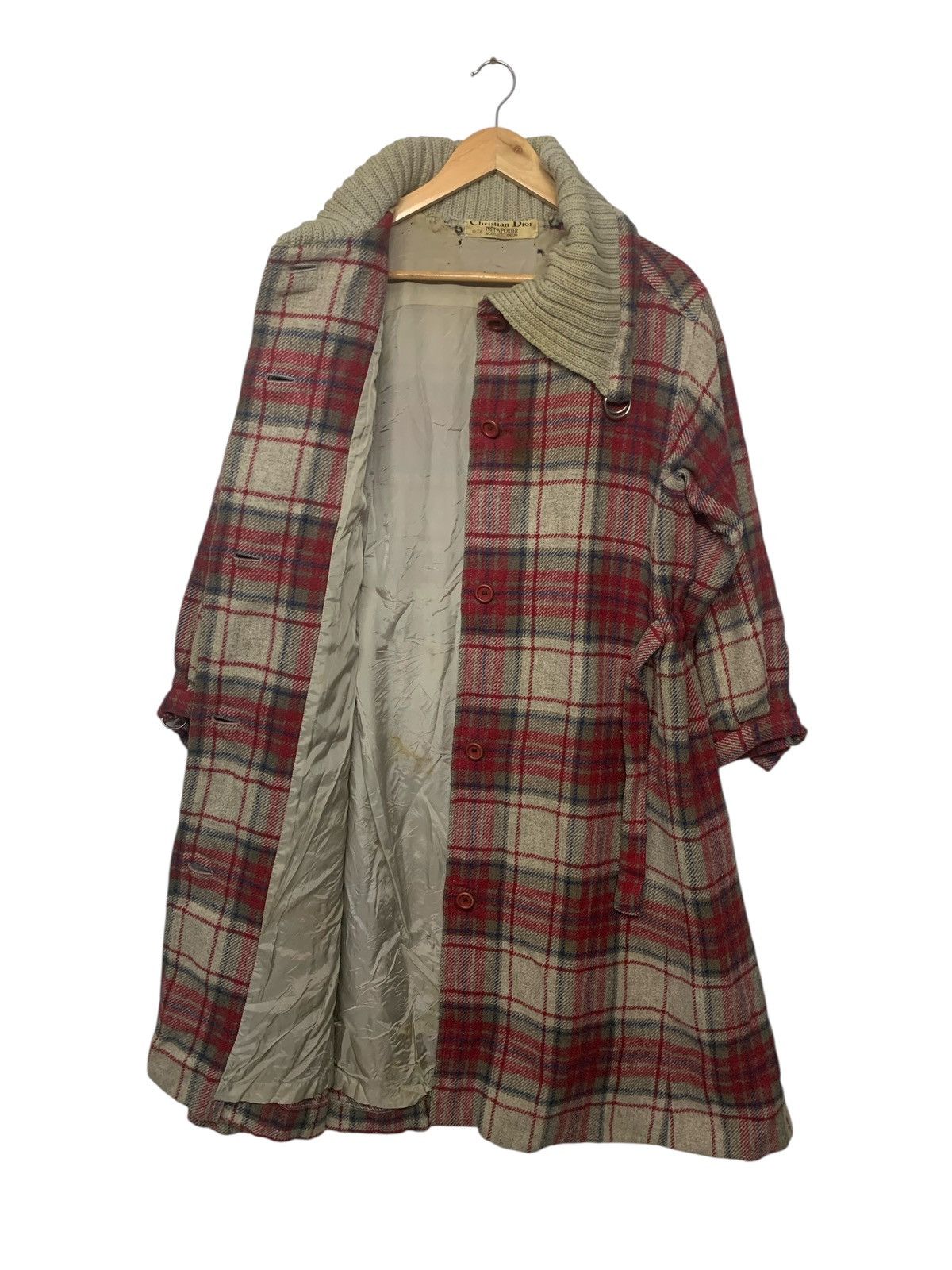 Christian Dior Monsieur × Vintage Rare Vintage Christian Dior Pret-A-Porter Wool Long Jacket Size M / US 6-8 / IT 42-44 - 4 Thumbnail