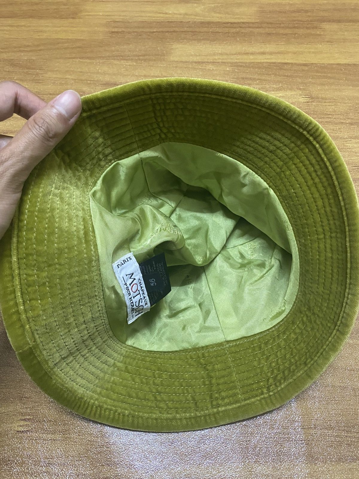 Hermes Vintage Hermes Chapeaux Motsch Bucket Hat Size ONE SIZE - 3 Thumbnail