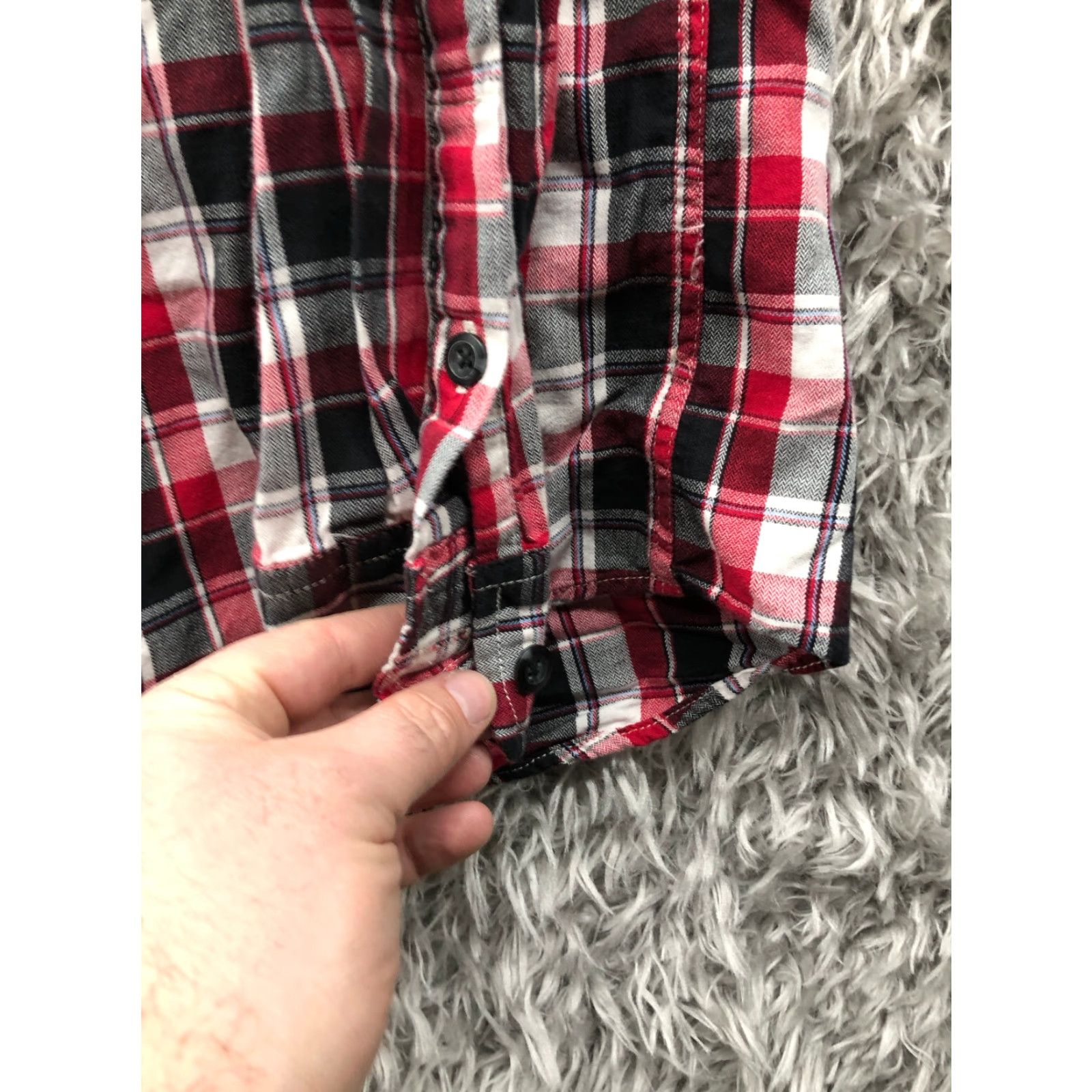 Club Room Club Room Shirt Mens Multicolor Plaid Long Sleeve Spread Collar Shirt M Regular Size X Size US M / EU 48-50 / 2 - 3 Thumbnail