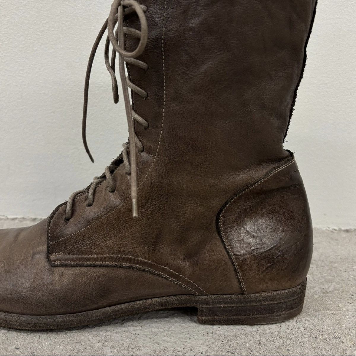 Alexander McQueen Alexander McQueen Brown Leather Riding Boots Size US 9.5 / EU 42-43 - 8 Thumbnail