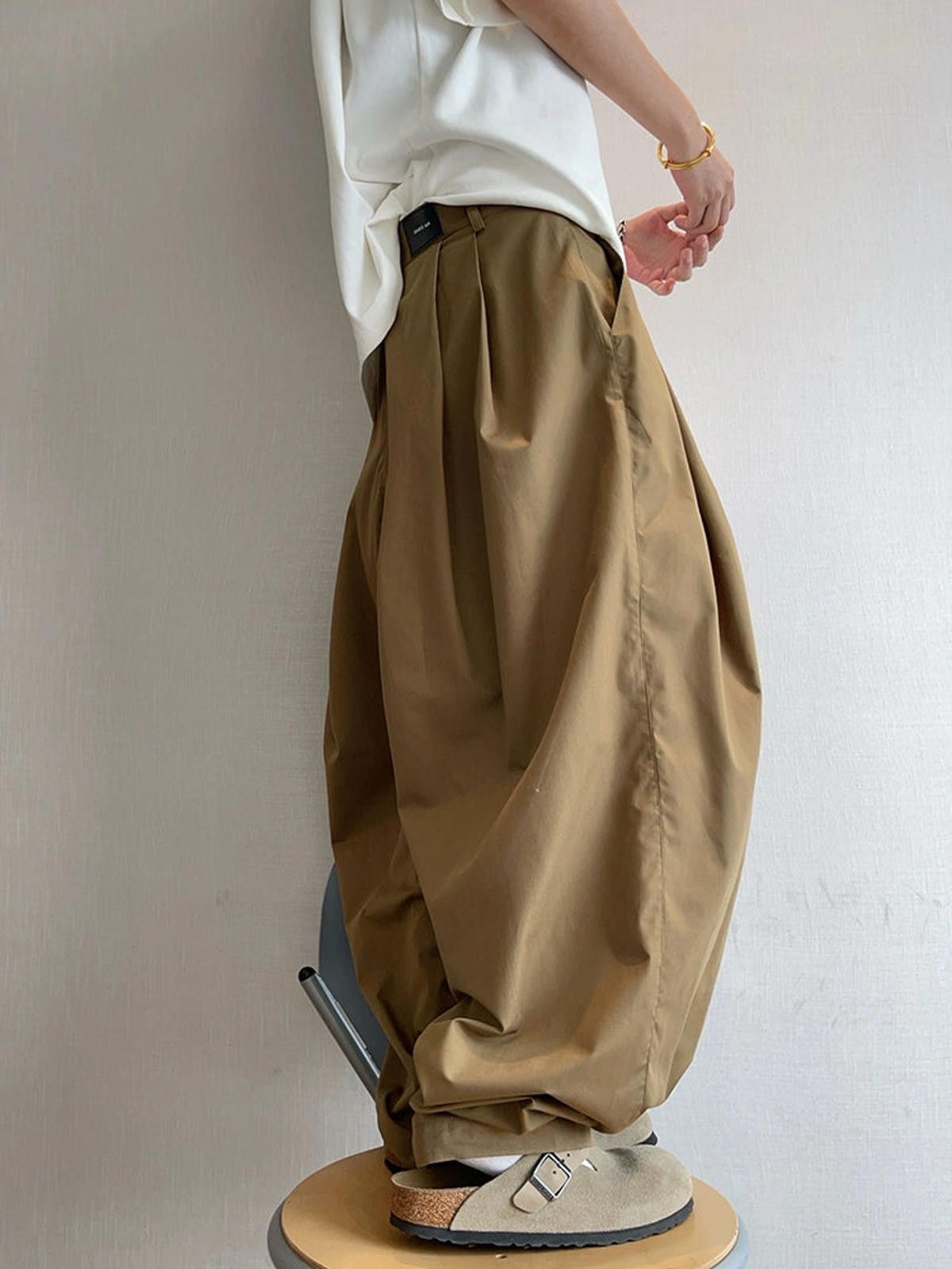 Vintage Cleanfit Barrel Wide-Leg Pants Size US 32 / EU 48 - 3 Thumbnail