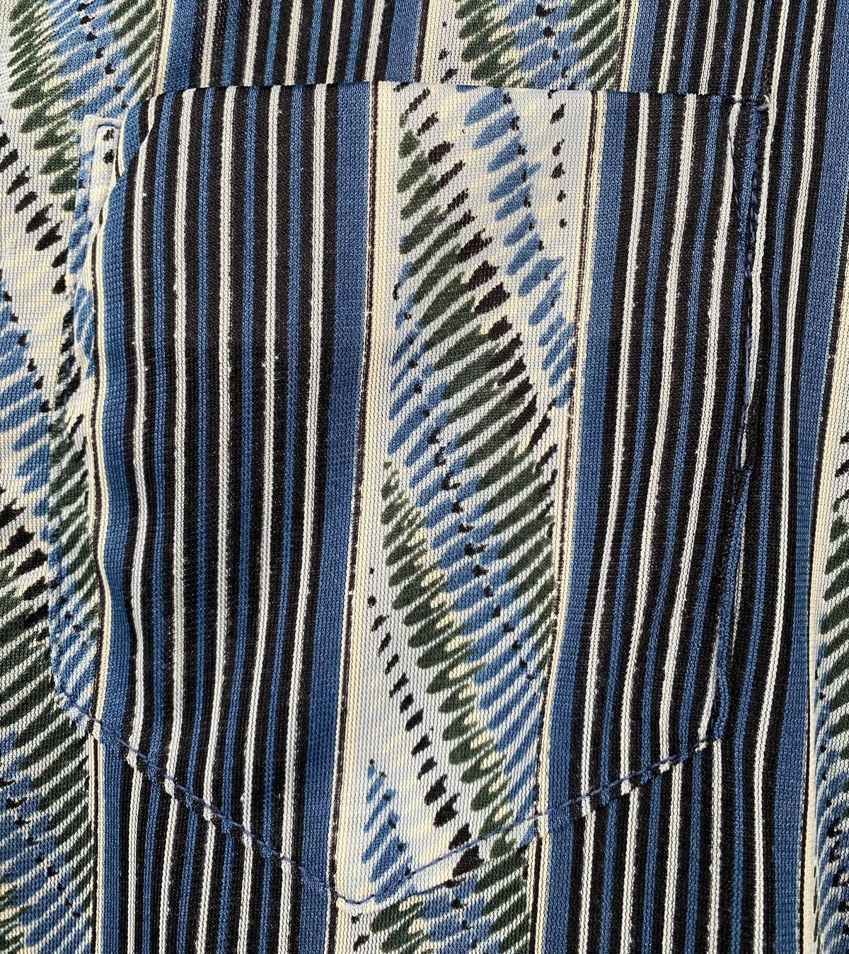 Vintage 70s Scene 3 Da Vinci Disco Geometric Patterned Shirt Small Size US S / EU 44-46 / 1 - 5 Thumbnail