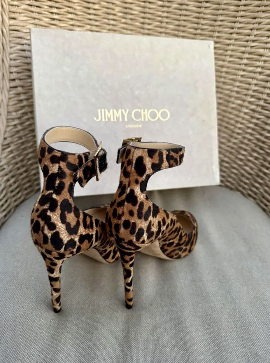 Jimmy Choo Jimmy Choo Helena - Pony-Style Calfskin Pumps Size US 8 / IT 38 - 5 Thumbnail