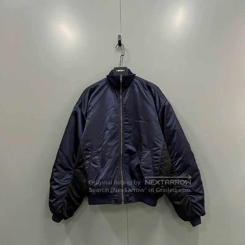 Balenciaga Chest Embroidered Logo Jacket