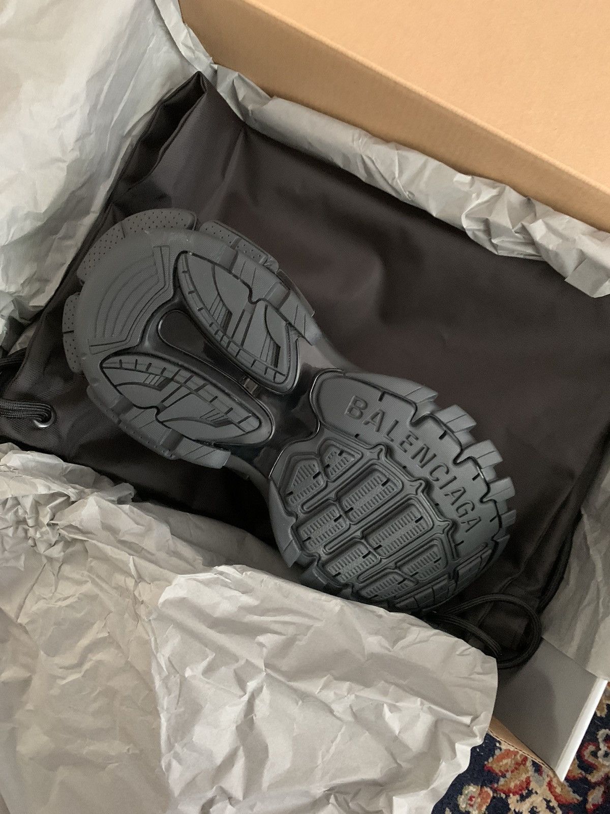 Balenciaga Balenciaga tracks black Size US 7 / IT 37 - 8 Thumbnail