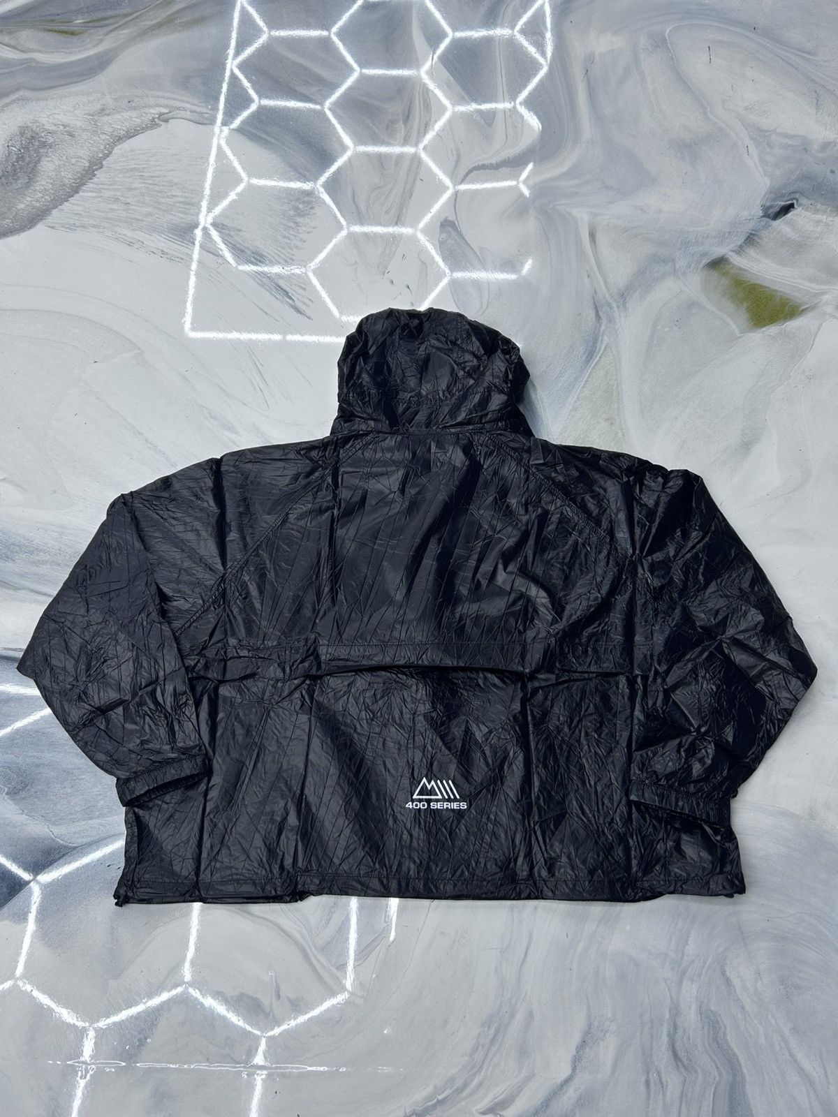 The GV Gallery GV Gallery Raspberry Crinkle Zip Up Jacket Black Size M Size US M / EU 48-50 / 2 - 2 Thumbnail