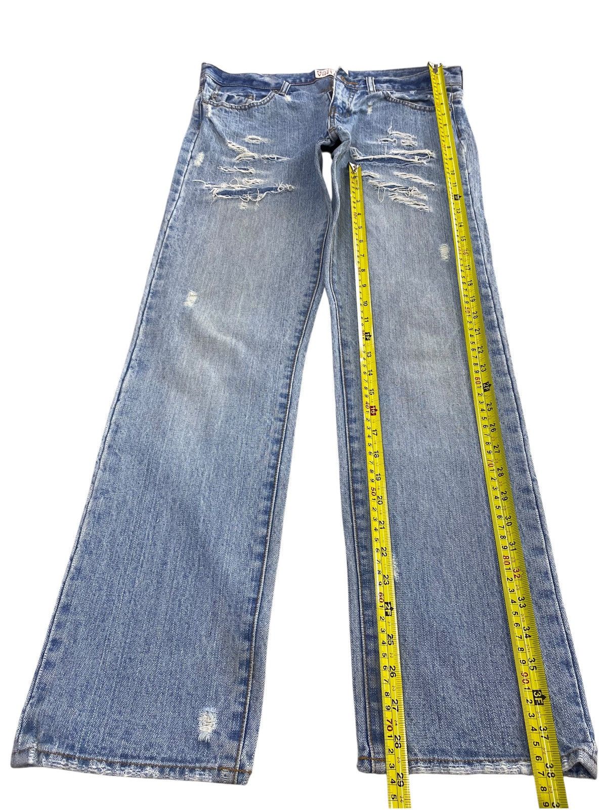 Japanese Brand Japanese Brand Acid Light Wash Style Ripped Style Size US 32 / EU 48 - 7 Thumbnail