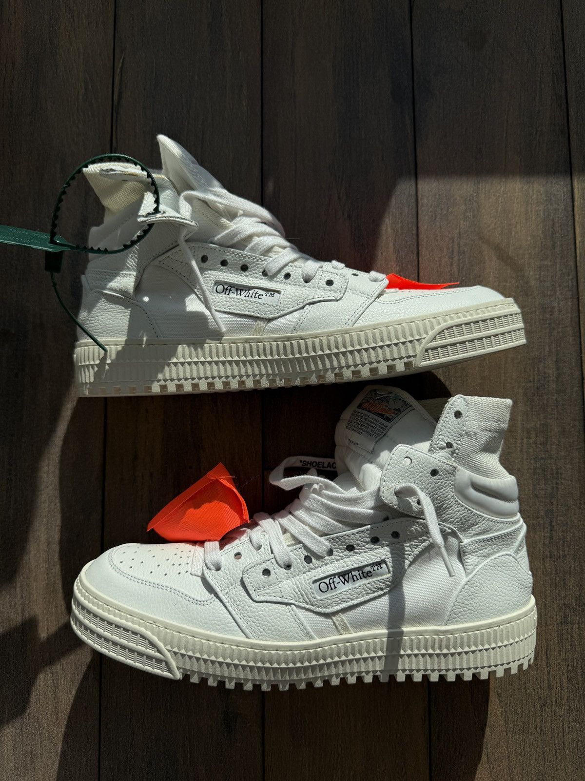 Off-White Off White Men’s High Top Sneaker Size US 8 / EU 41 - 2 Thumbnail