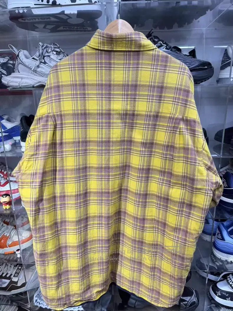 Balenciaga Balenciaga Double-sided flannel shirt classic yellow and b Size US XS / EU 42 / 0 - 2 Thumbnail