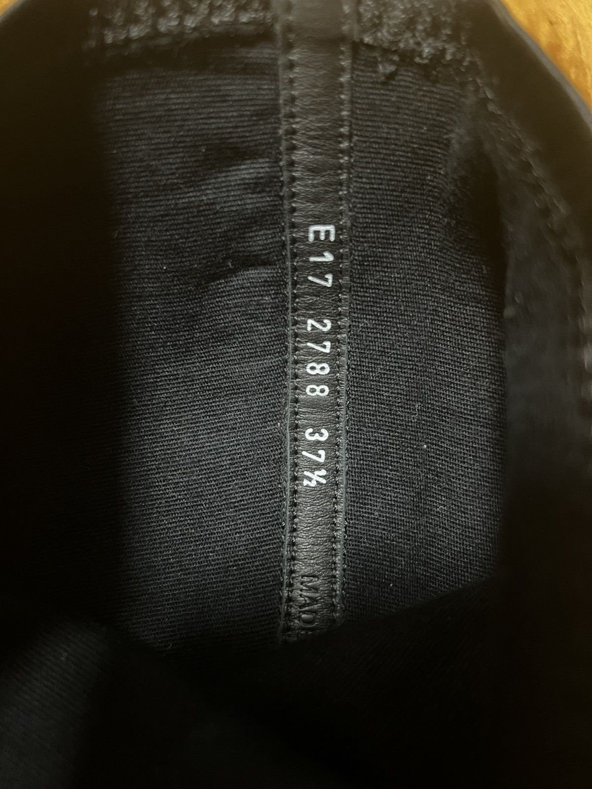 Rick Owens Rick owens mainline leather thigh high stocking sz 37.5 Size US 7.5 / IT 37.5 - 6 Thumbnail