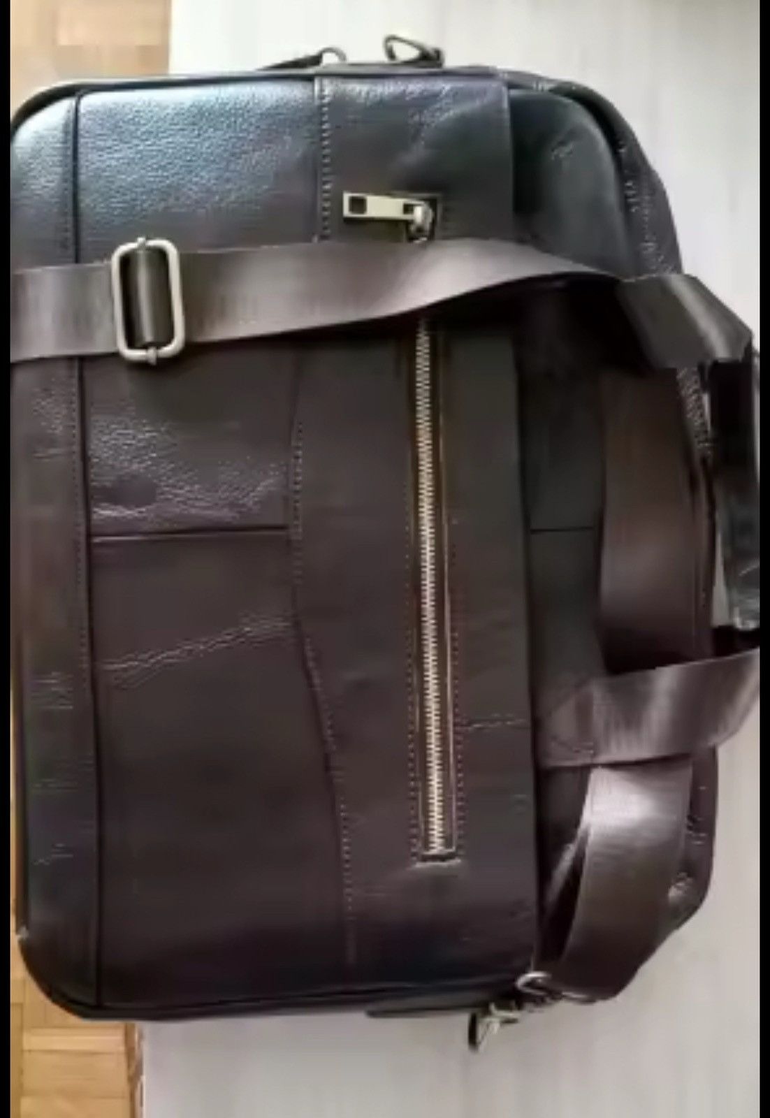Japanese Brand × Leather Genuine Leahther Briefcase Size ONE SIZE - 4 Thumbnail
