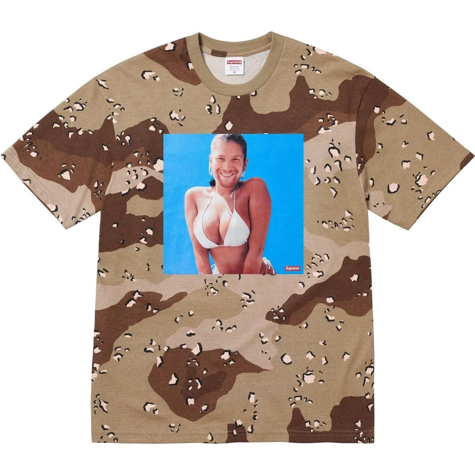 Supreme Supreme Aphex Twin Windowlicker Tee T Shirt Medium Chip Camo Size US M / EU 48-50 / 2 - 1 Thumbnail