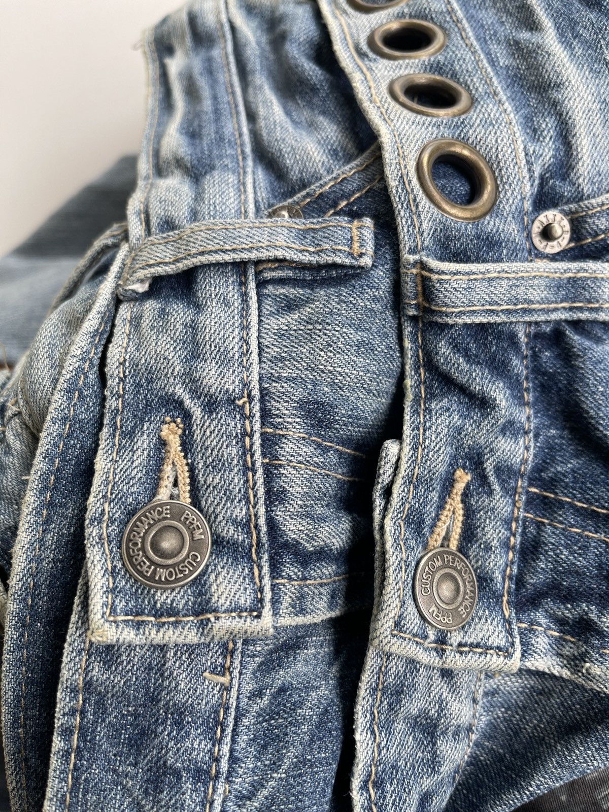 PPFM PPFM Double Waist Denim Size US 31 - 14 Thumbnail