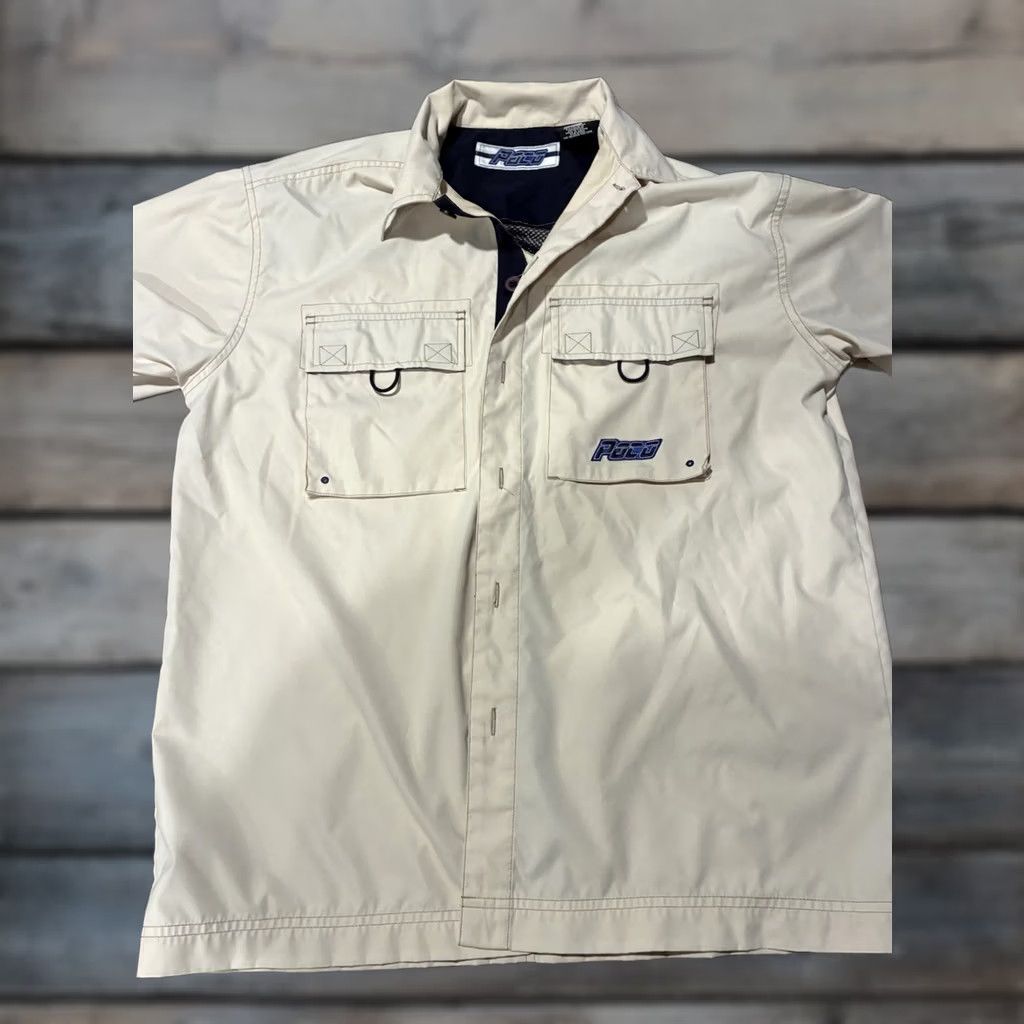 Vintage PACO Jacket Windbreaker Beige Pockets Men S Polyester Lining Regular Small Slim? Size US S / EU 44-46 / 1 - 1 Thumbnail