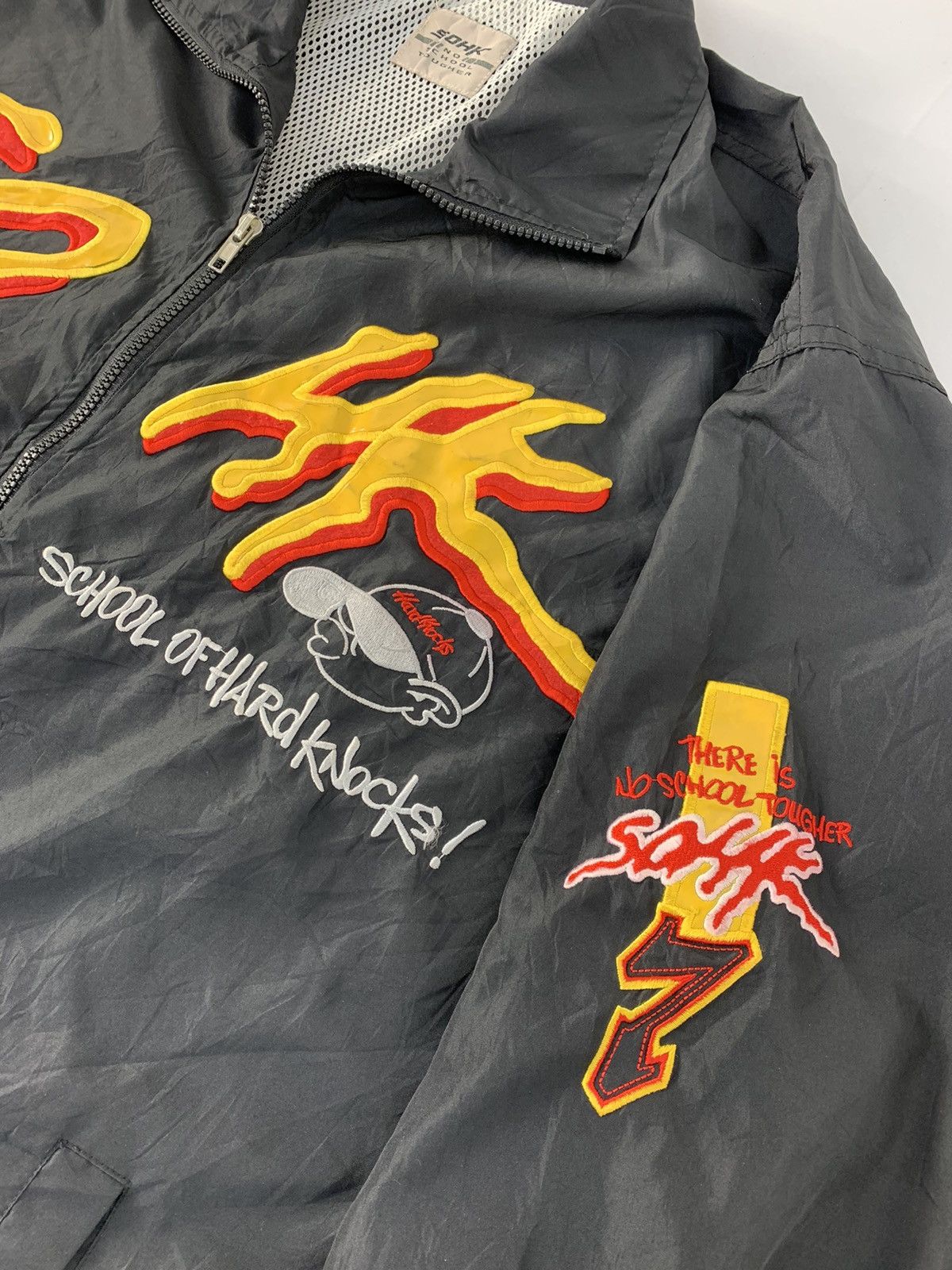 Rap Tees 90s SOHK School Of Hard Knock Tougher Jacket Embroidery Logo Size US L / EU 52-54 / 3 - 4 Thumbnail