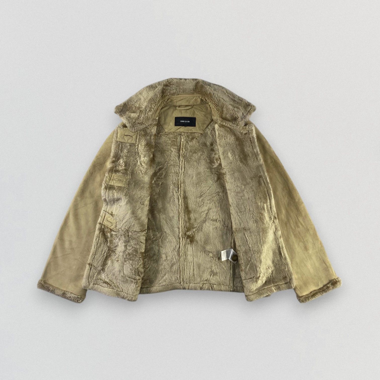Comme Ca Ism Vintage Comme Ca Ism Faux Suede Jacket Faux Fur Jacket Size US S / EU 44-46 / 1 - 2 Thumbnail