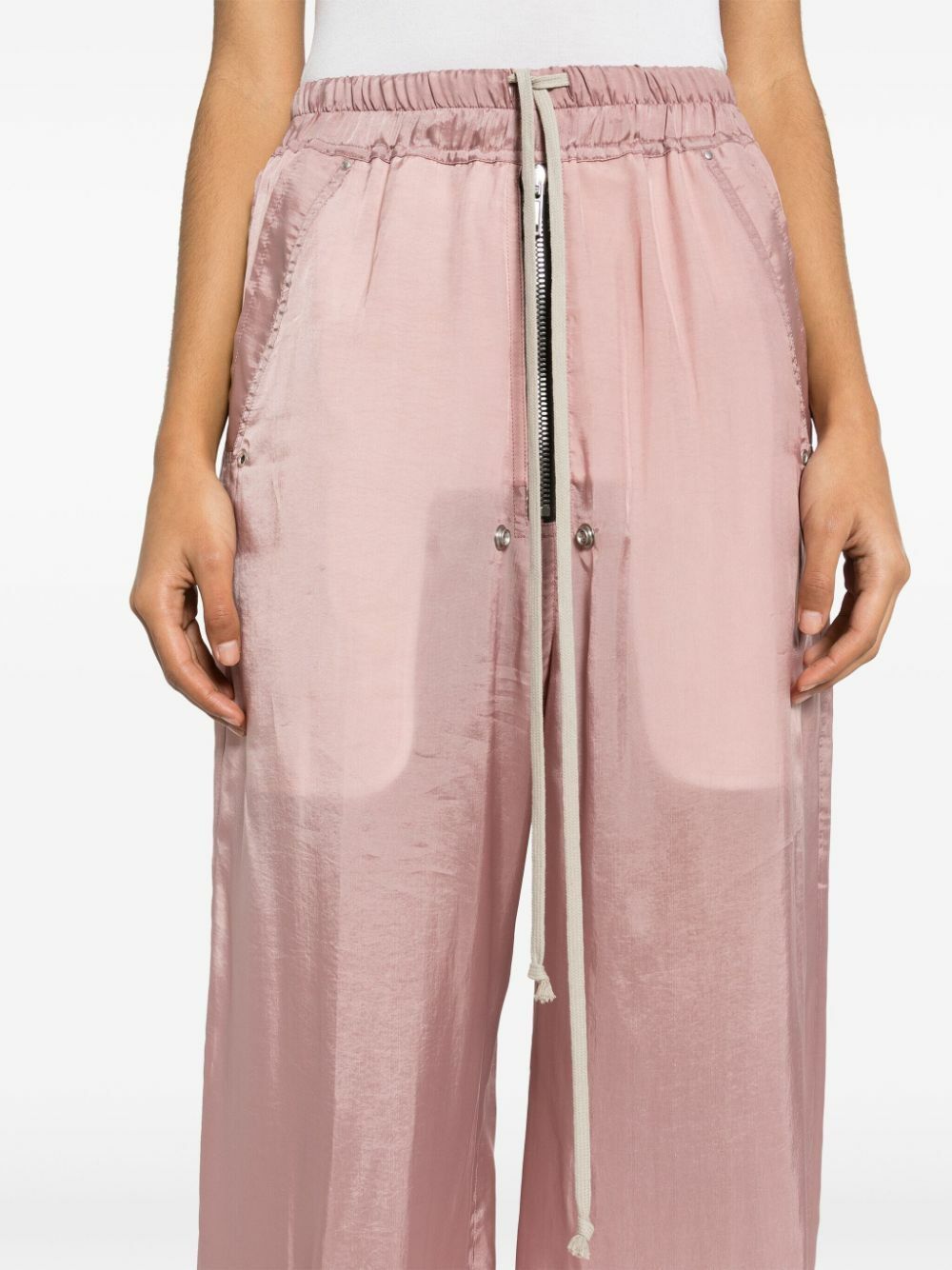Rick Owens o1y0126 Sweatpant in Antique Rose Size 26" / US 2 / IT 38 - 5 Thumbnail