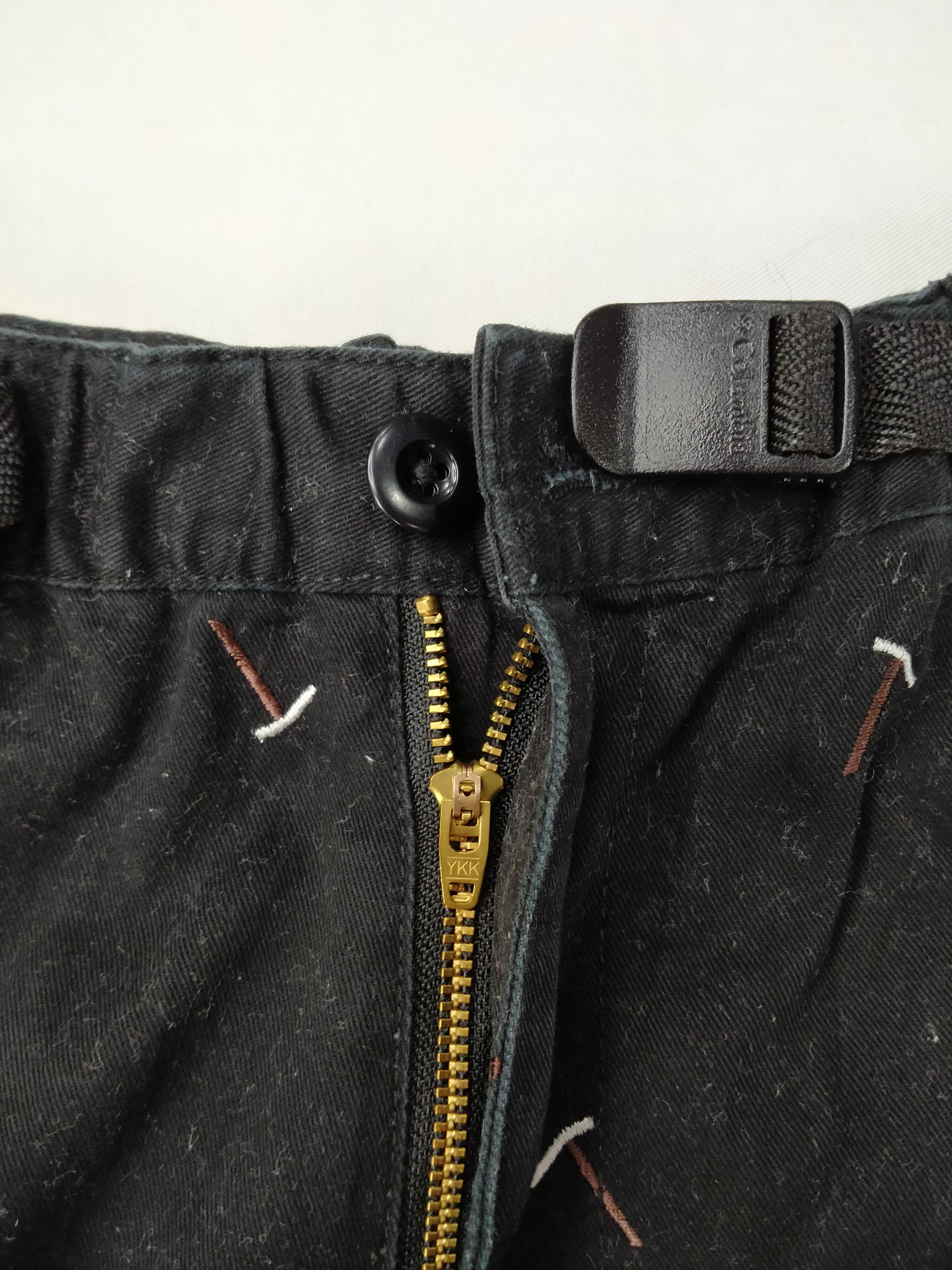 Japanese Brand Columbia Embroidery Cargo Multi Pocket Pants 31 x 33 -CP129 Size US 31 - 6 Thumbnail