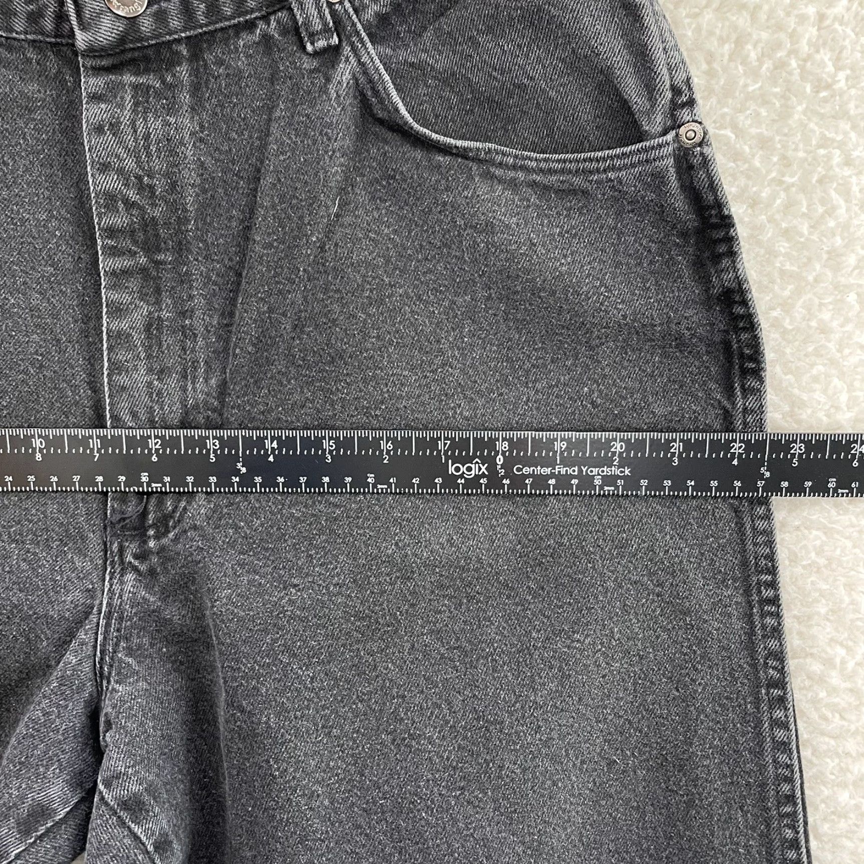Wrangler VINTAGE Wrangler Jeans 36X34 Mens Grey Relaxed Fit Straight Leg | Wrangler Jeans 36 | Grey 1990s Mens Jeans Size US 36 / EU 52 - 7 Thumbnail
