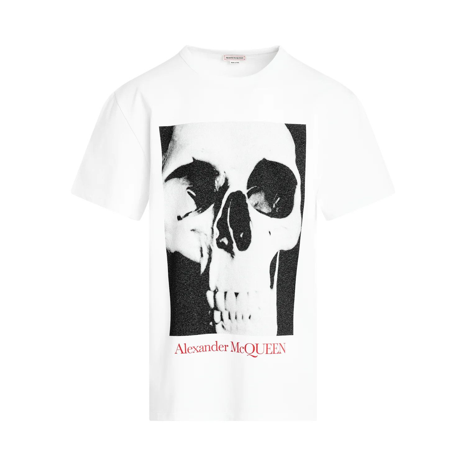 Alexander McQueen o1mris0824 T-Shirt in Black & White Size US S / EU 44-46 / 1 - 1 Thumbnail