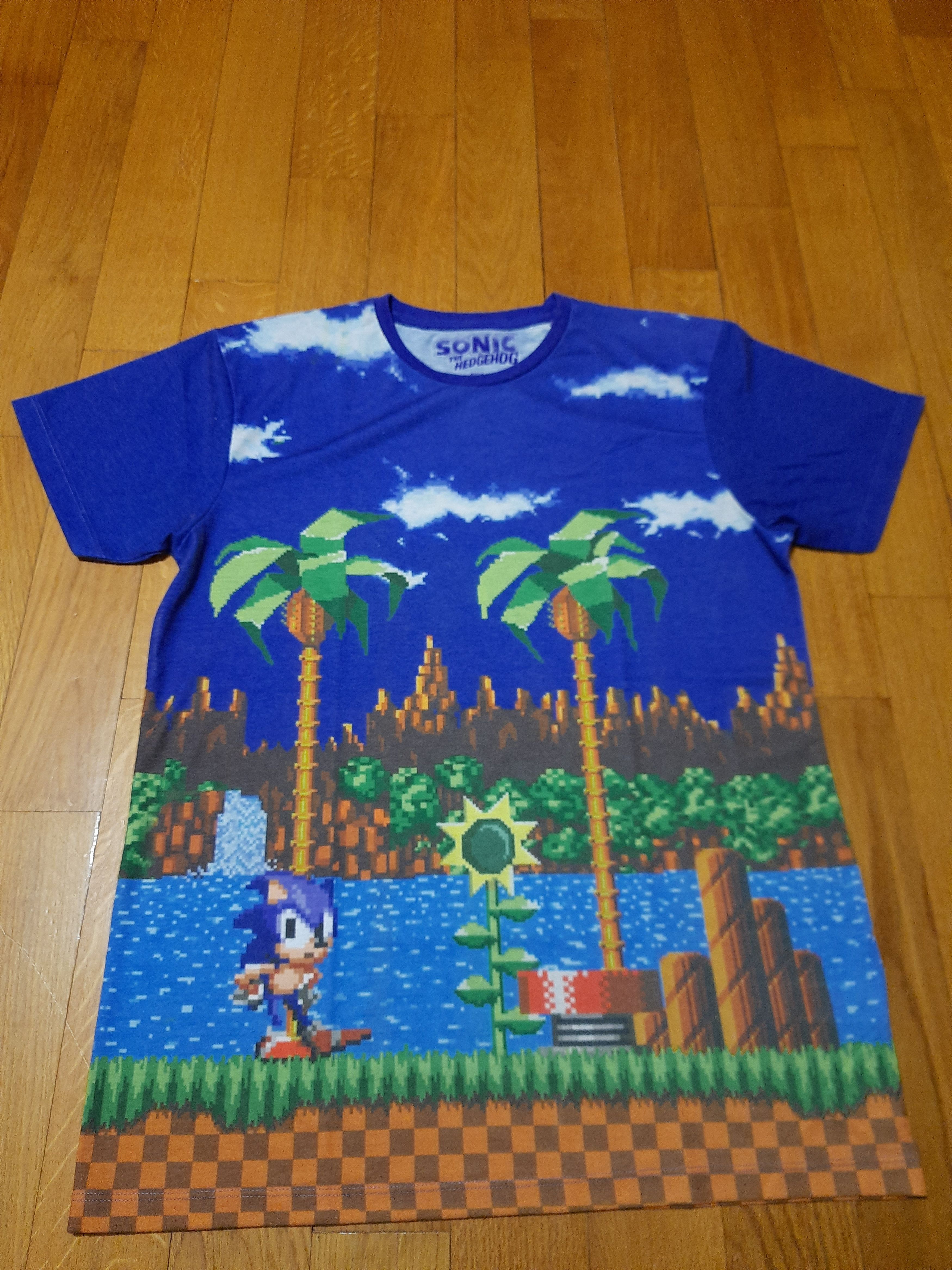 Cartoon Network Sonic Vintage Sega T Shirt Size US M / EU 48-50 / 2 - 1 Thumbnail