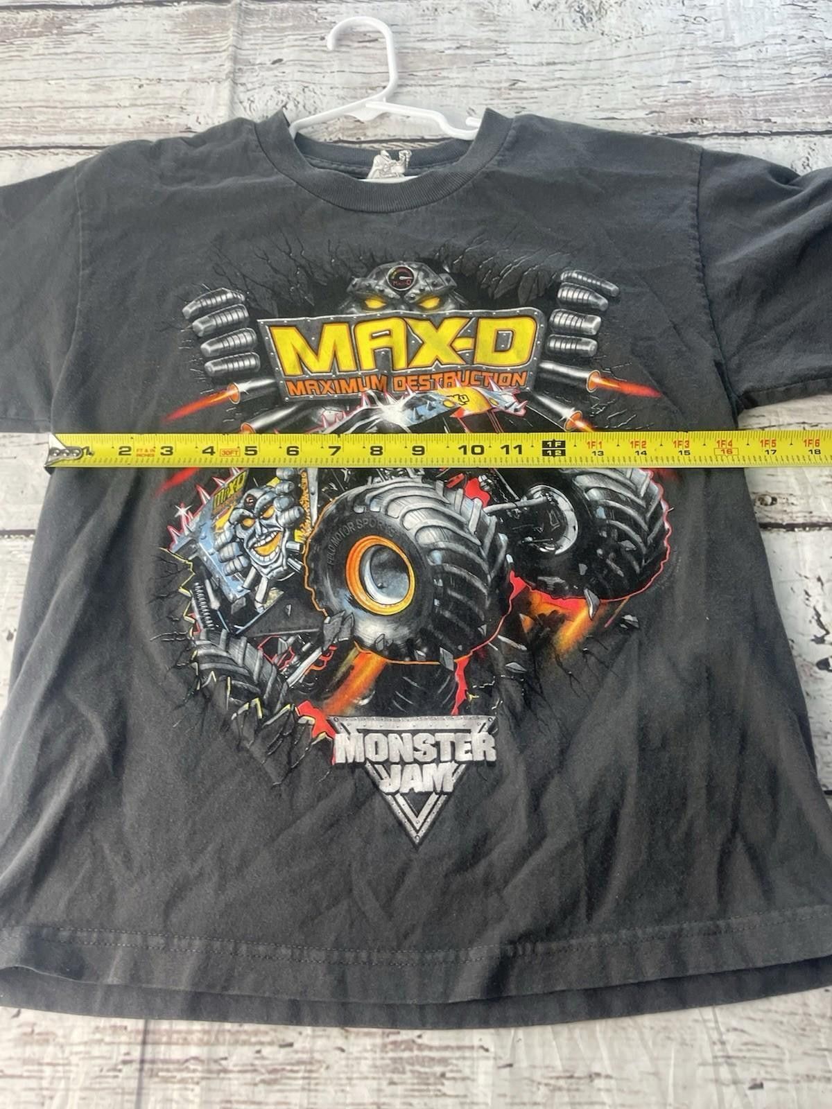 The Unbranded Brand Max-D Monster Jam Y2K Graphic T Grunge Youth L Size US L / EU 52-54 / 3 - 8 Thumbnail