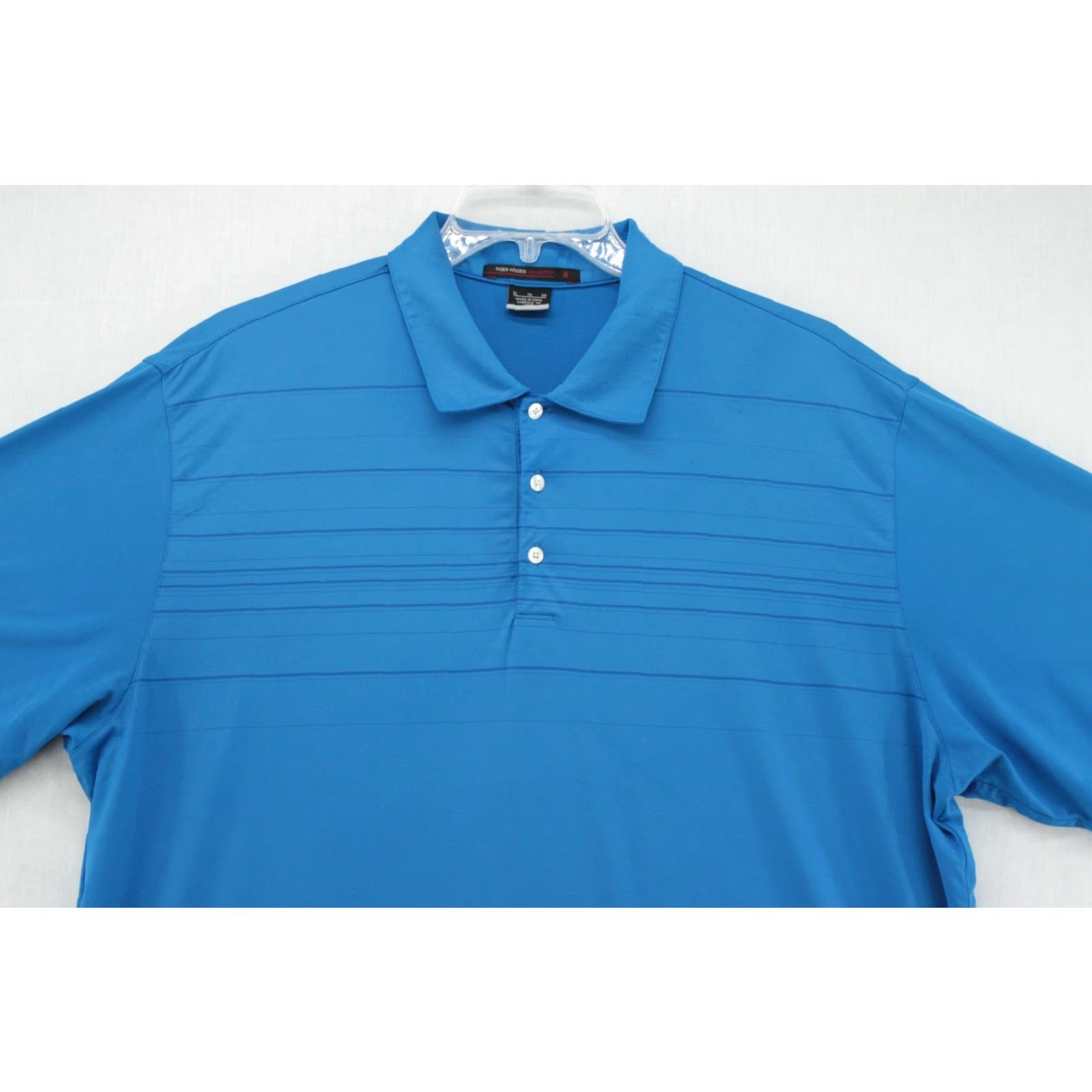 Nike Nike Tiger Woods Collection Golf Polo Men's XL Blue Short Sleeve Dri-Fit Shirt Size US XL / EU 56 / 4 - 4 Thumbnail