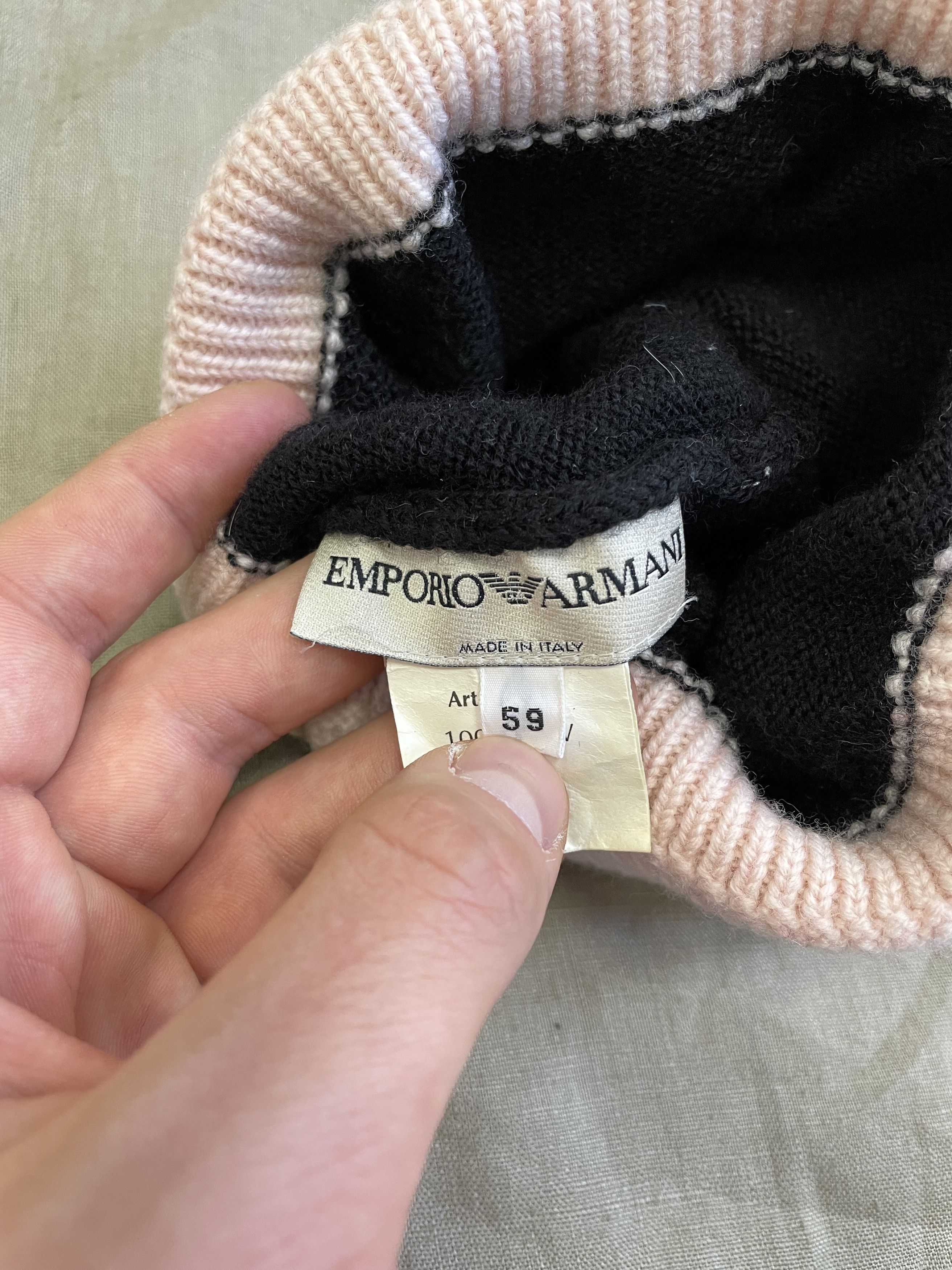 Emporio Armani Emporio Armani Wool Beanie Hat5823AC Size ONE SIZE - 3 Thumbnail