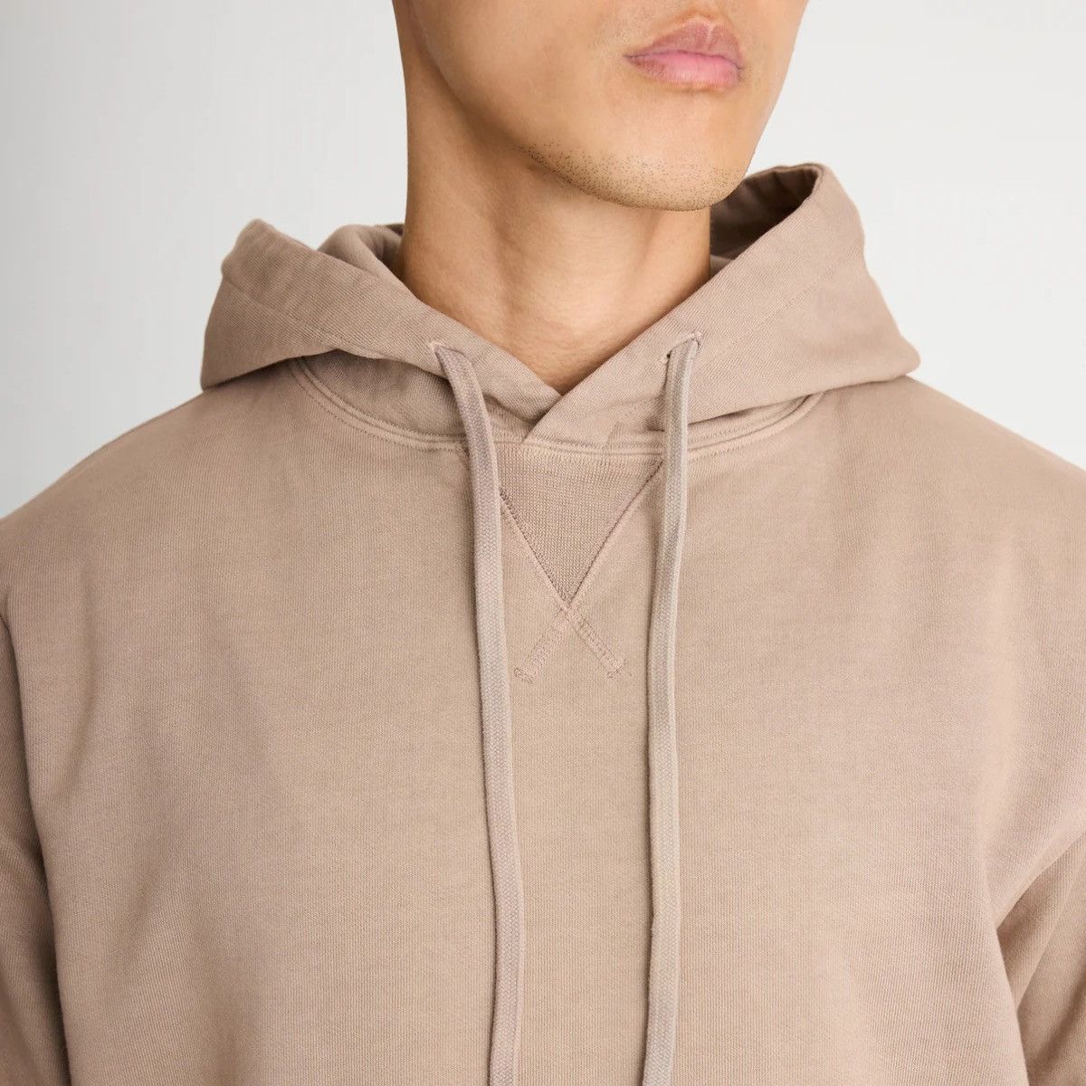 TOMORROWS LAUNDRY FRENCH TERRY HOODIE WASH ANTLER