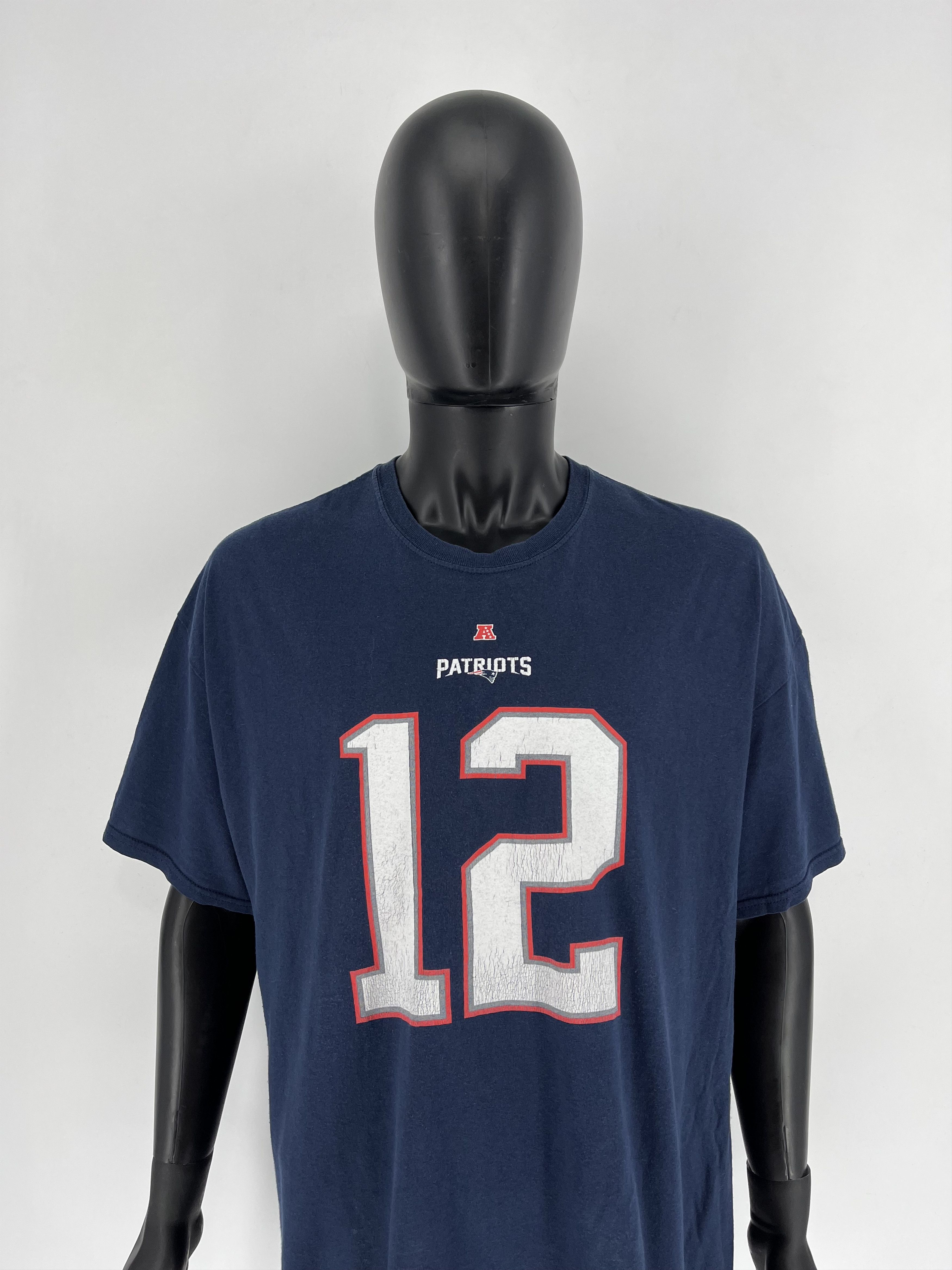 Vintage Tom Brady New England Patriots NFL Players Size US XL / EU 56 / 4 - 1 Thumbnail