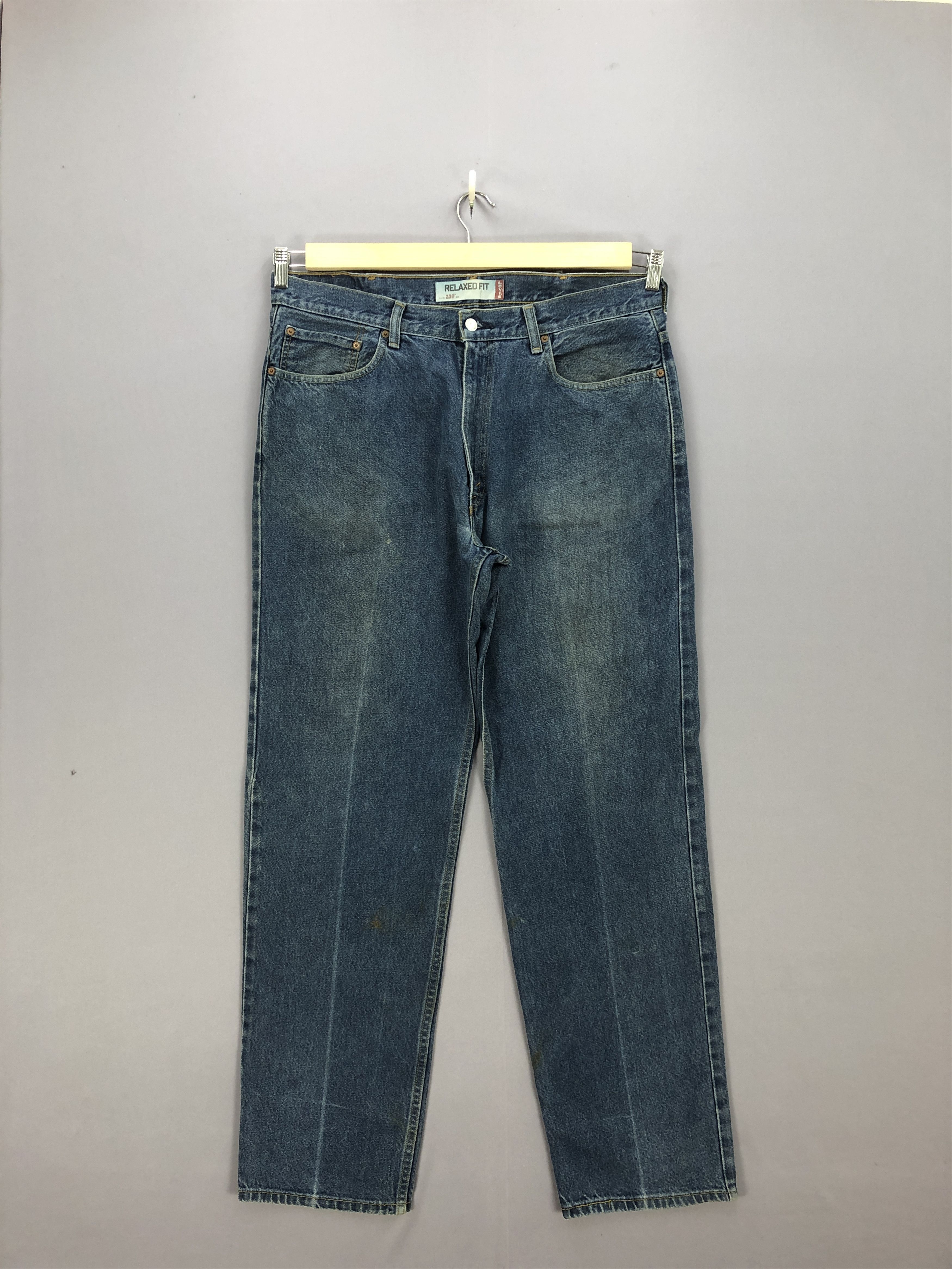 Vintage Levis Blue Washed Jeans Levi's 550 Stonewash Denim