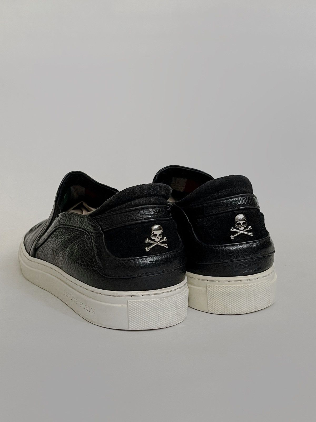 Philipp Plein Philipp Plein skull leather slip on sneakers Size US 8.5 / EU 41-42 - 3 Thumbnail