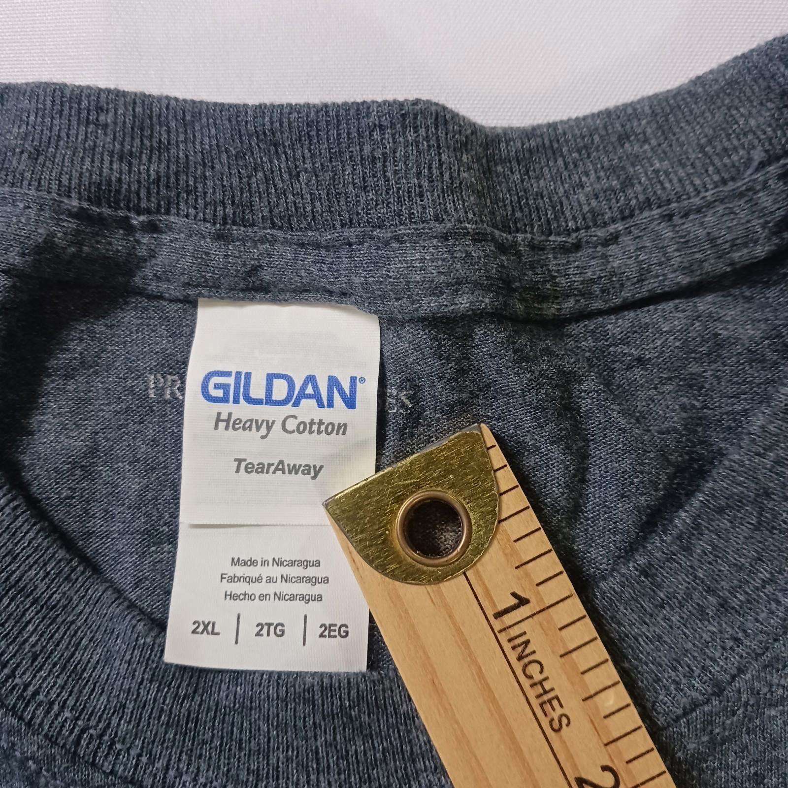 Gildan Gildan Heavy Cotton PRINCESS CRUISES Men's Gray T-Shirt 2XL Size US XXL / EU 58 / 5 - 4 Thumbnail