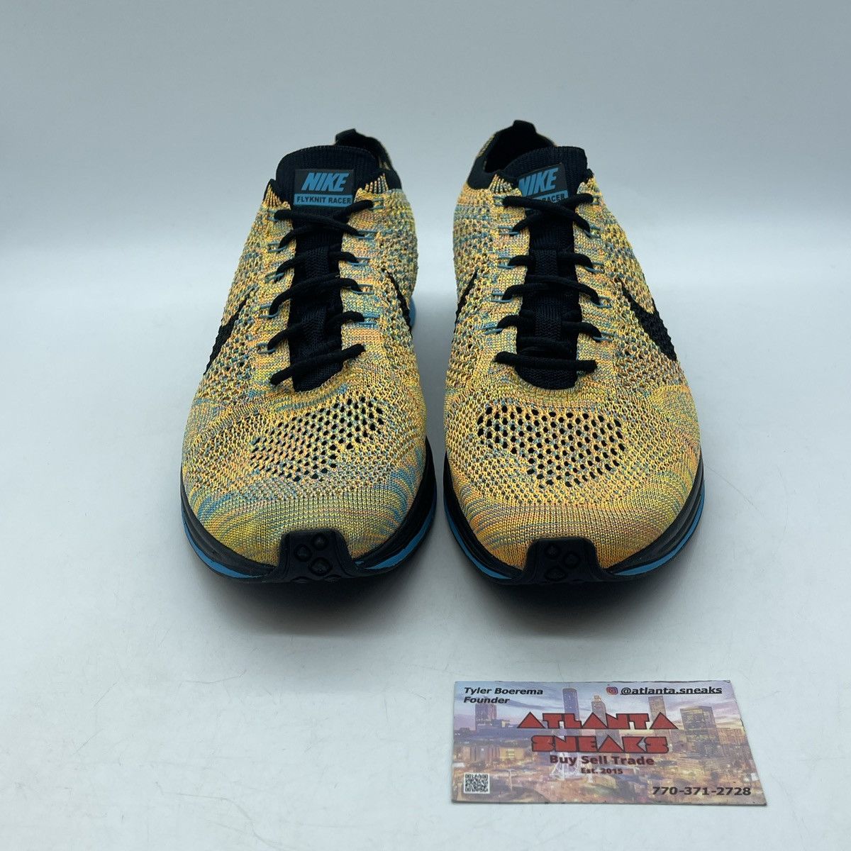 Nike Flynit racer sherbet Size US 11 / EU 44 - 2 Thumbnail