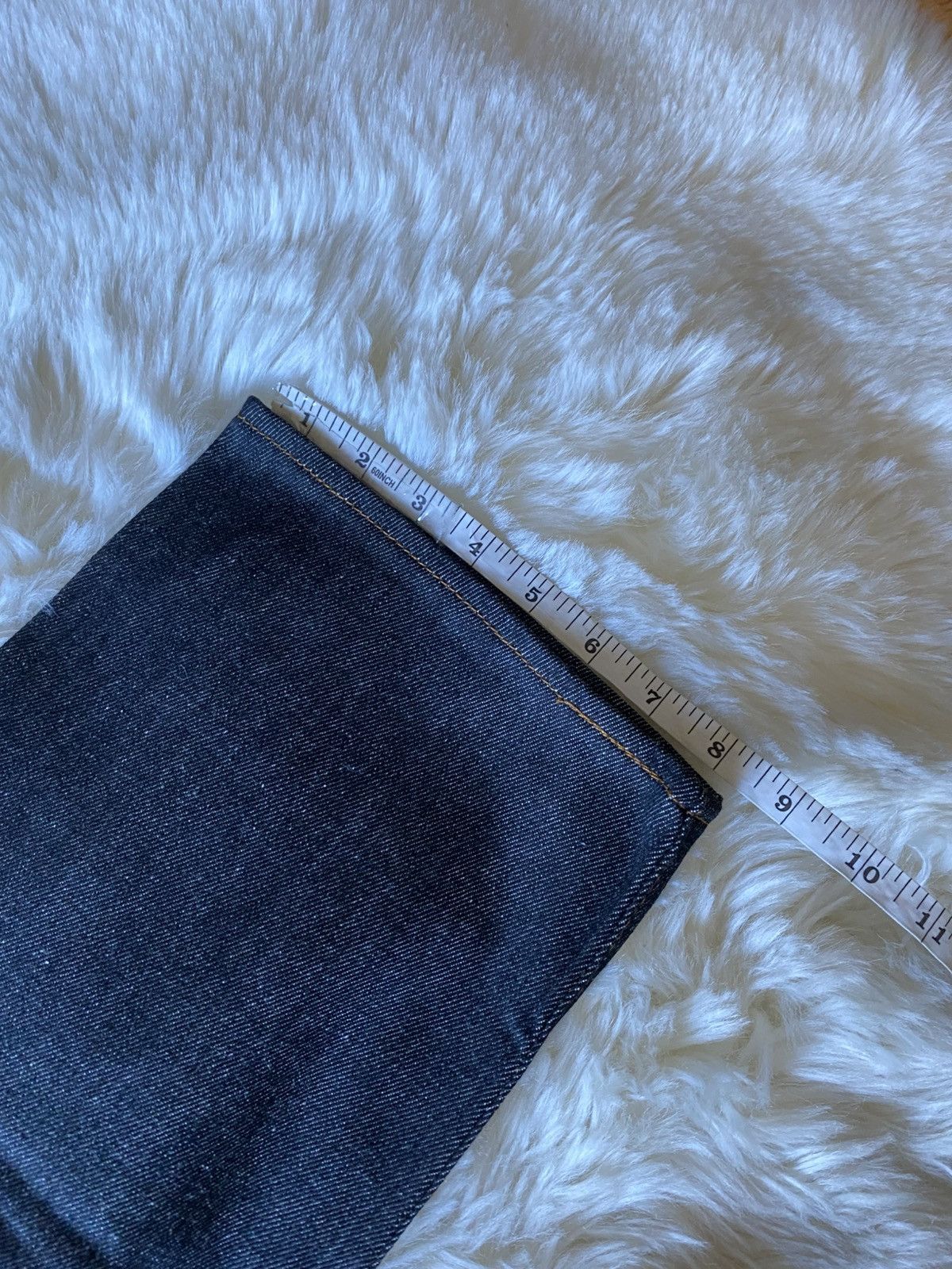 Levi's Levis 501 Raw Denim Jeans Dark Wash Y2K Straight Size US 33 - 11 Thumbnail