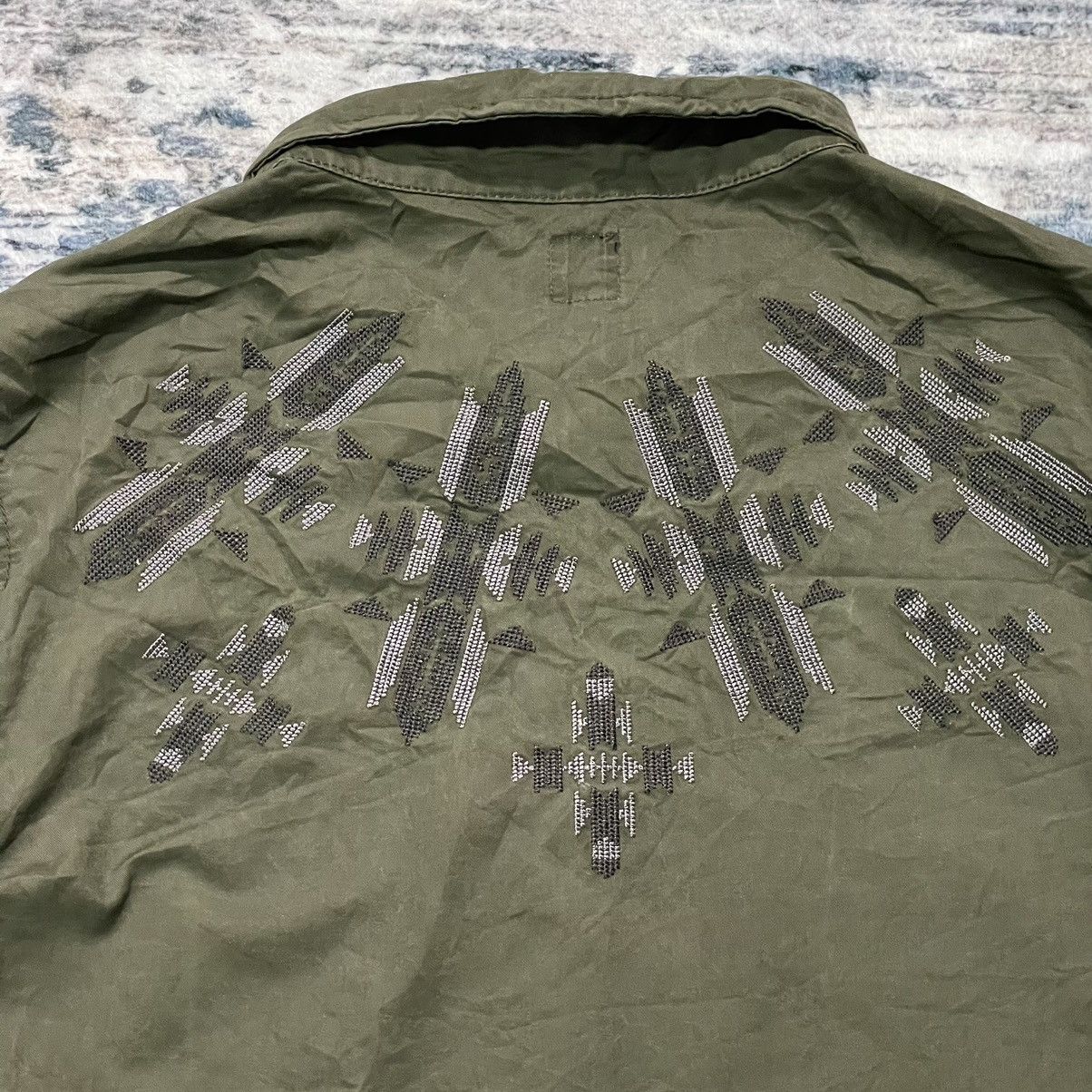 semanticdesign 🇯🇵 Semantic design archieve army cross collar button up punk Size US S / EU 44-46 / 1 - 12 Thumbnail