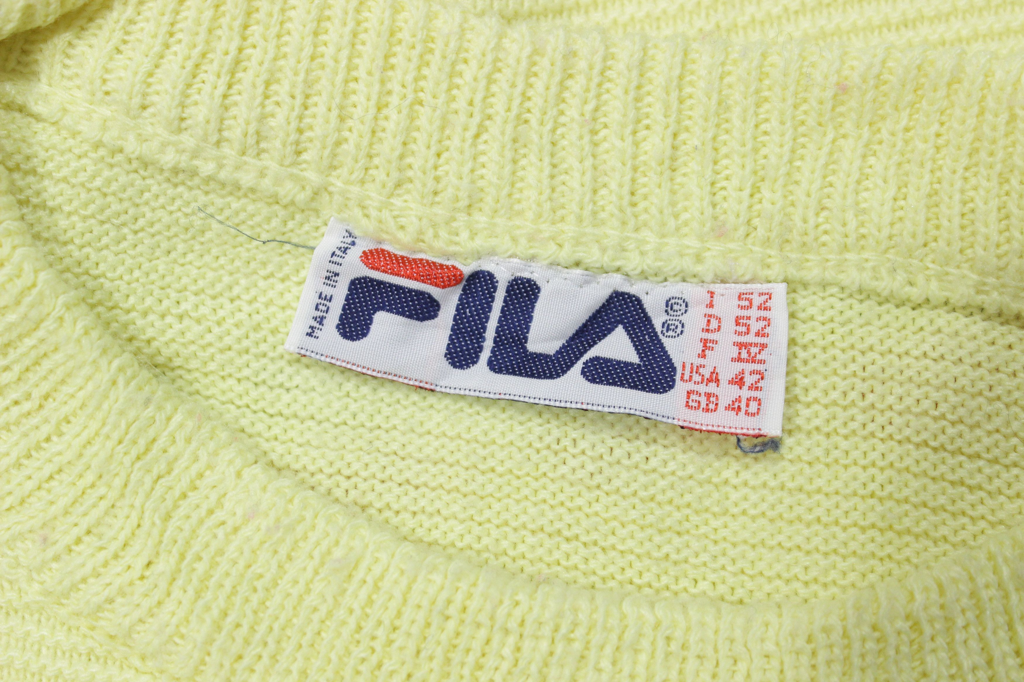 Fila 90S Logo Track Sweater Size US L / EU 52-54 / 3 - 7 Thumbnail