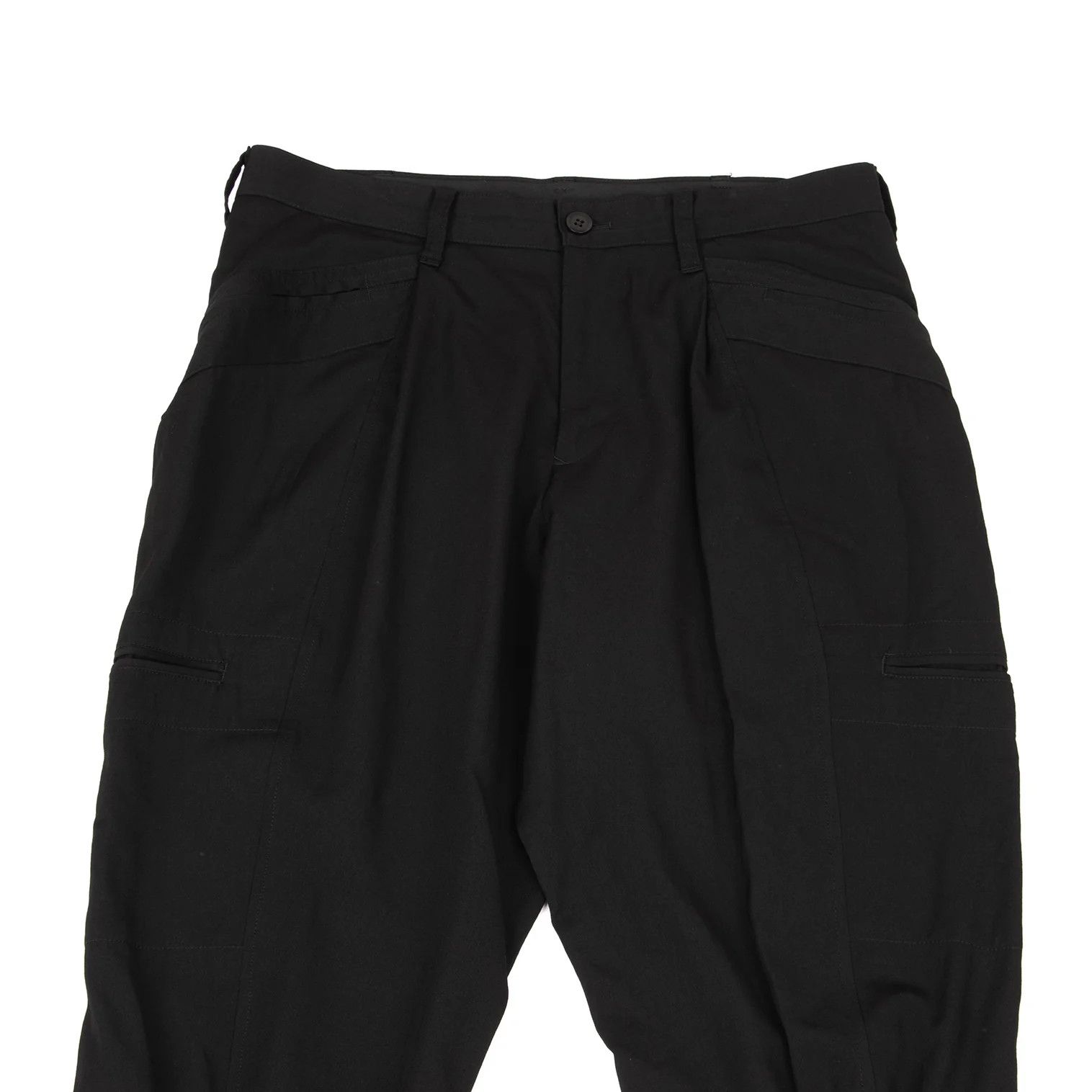 Yohji Yamamoto Yohji Yamamoto Wool Gabardine Jodhpurs Pants Size US 34 / EU 50 - 2 Thumbnail