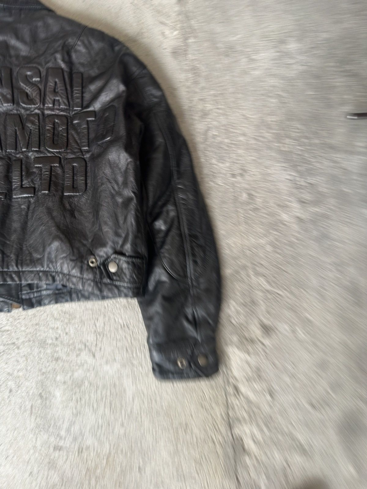Kansai Yamamoto Vintage Kansai Yamamoto Leather Jacket Size US XS / EU 42 / 0 - 9 Thumbnail