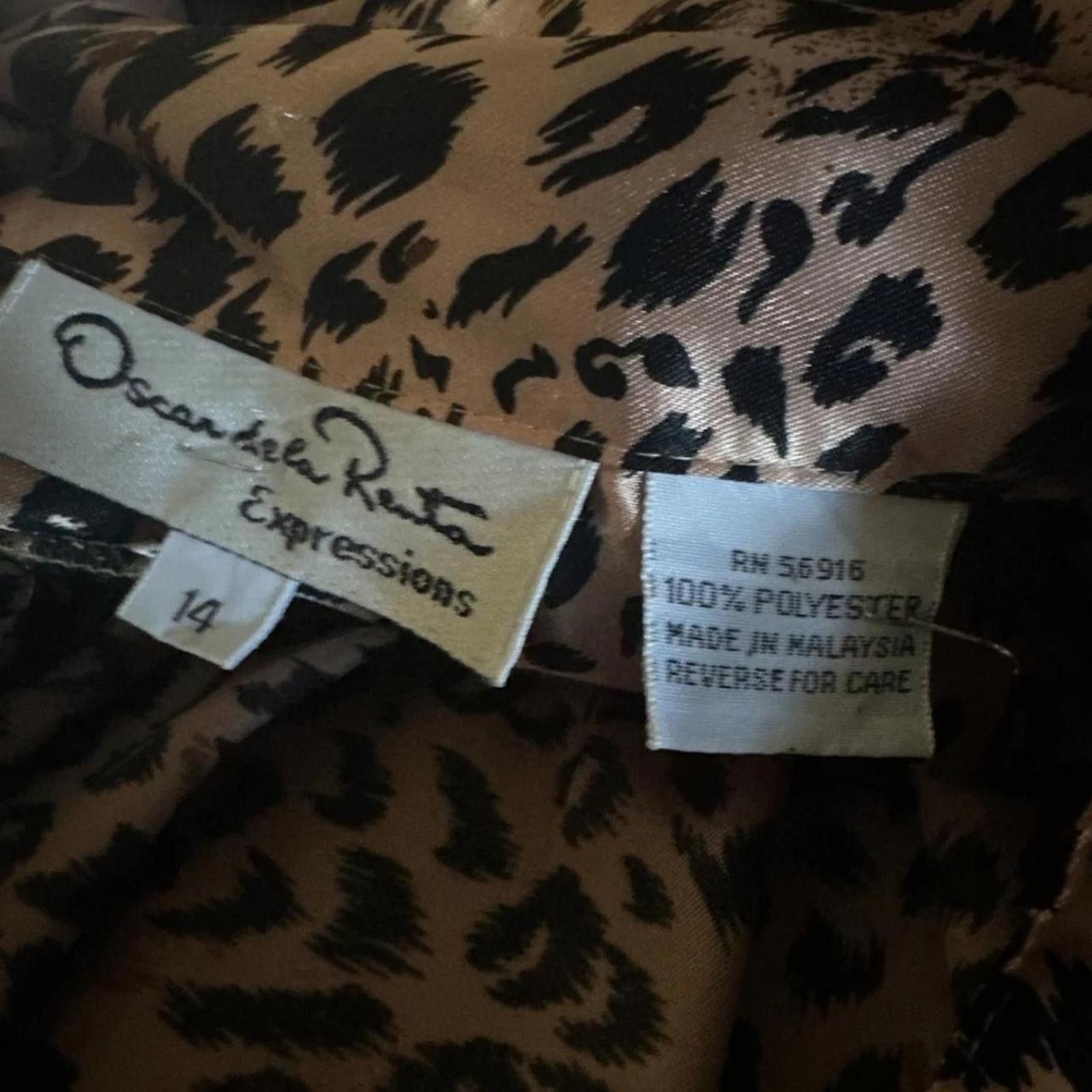 Oscar De La Renta Vintage Oscar De La Renta Expression Blouse Size M Size M / US 6-8 / IT 42-44 - 3 Thumbnail