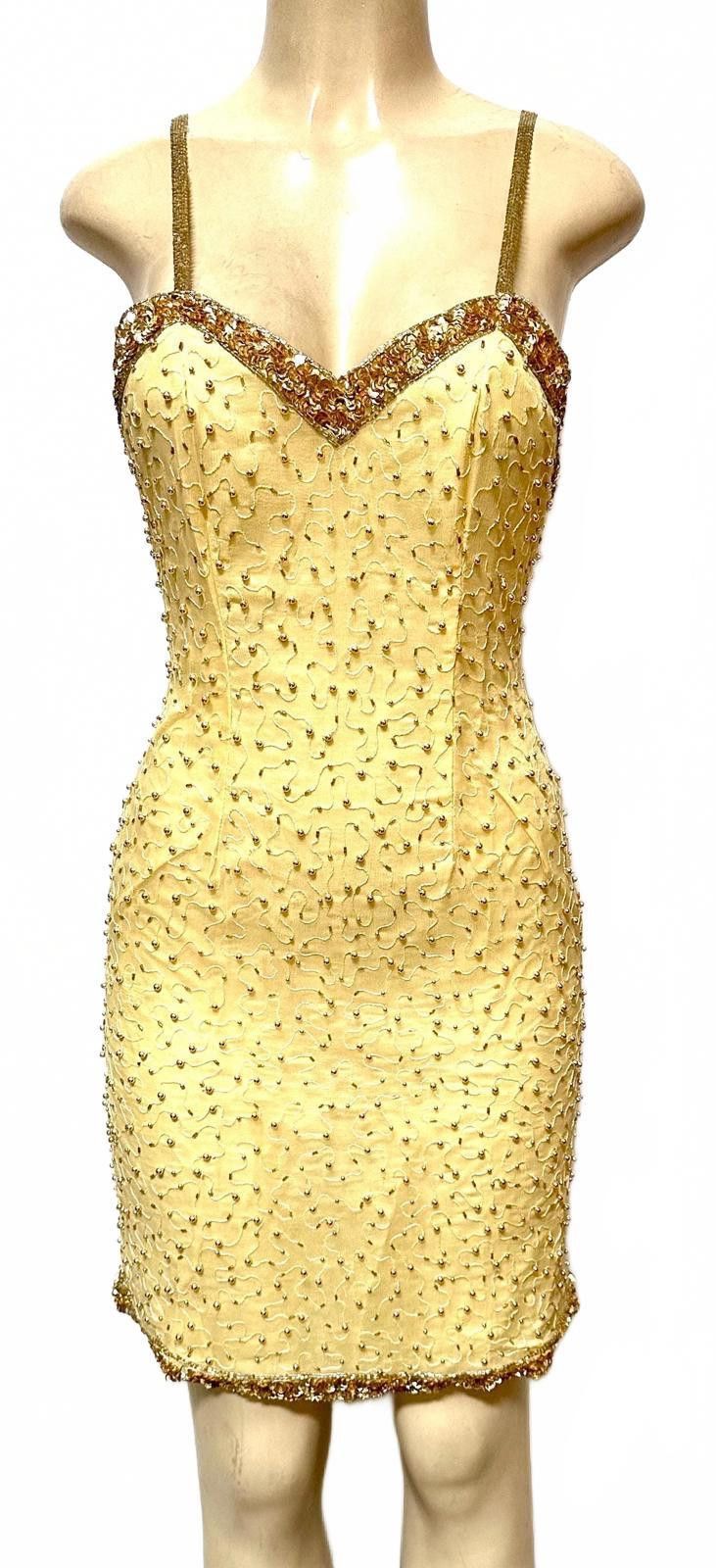 Other Sequin Dress Gold size 6 Size M / US 6-8 / IT 42-44 - 1 Preview