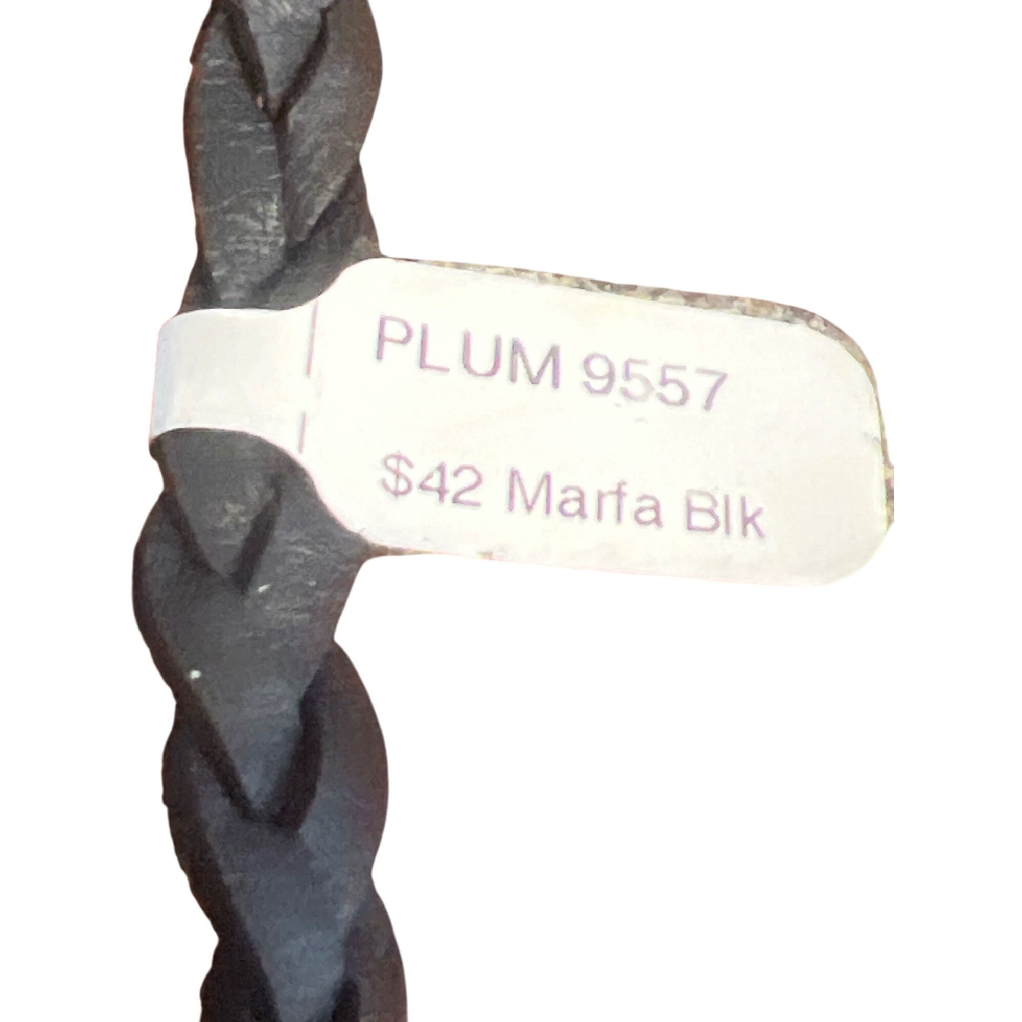 Other Marfa Black Braided Leather Choker Collar Necklace Fringe Be Size ONE SIZE - 5 Thumbnail