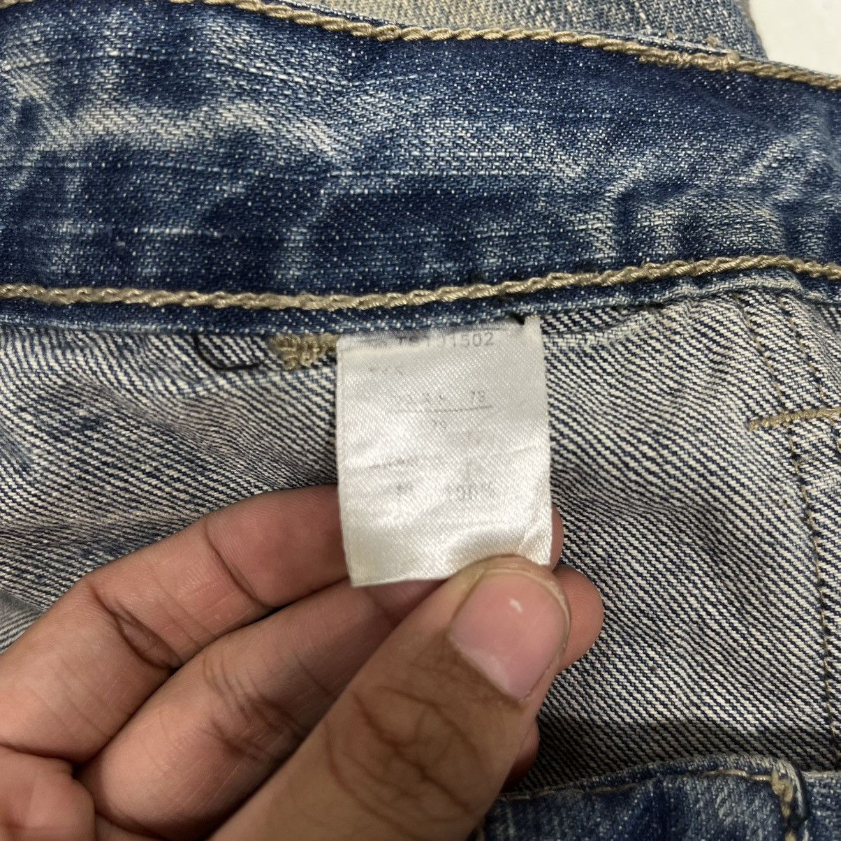 Japanese Brand Vintage Three Stone Throw Distressed Bush Pants Size 30" / US 8 / IT 44 - 19 Thumbnail