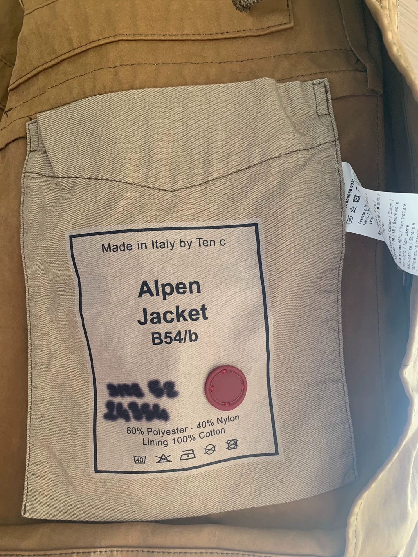 Other TenC OJJ Italian Jacket Size 52 Worn Once Size US L / EU 52-54 / 3 - 4 Thumbnail