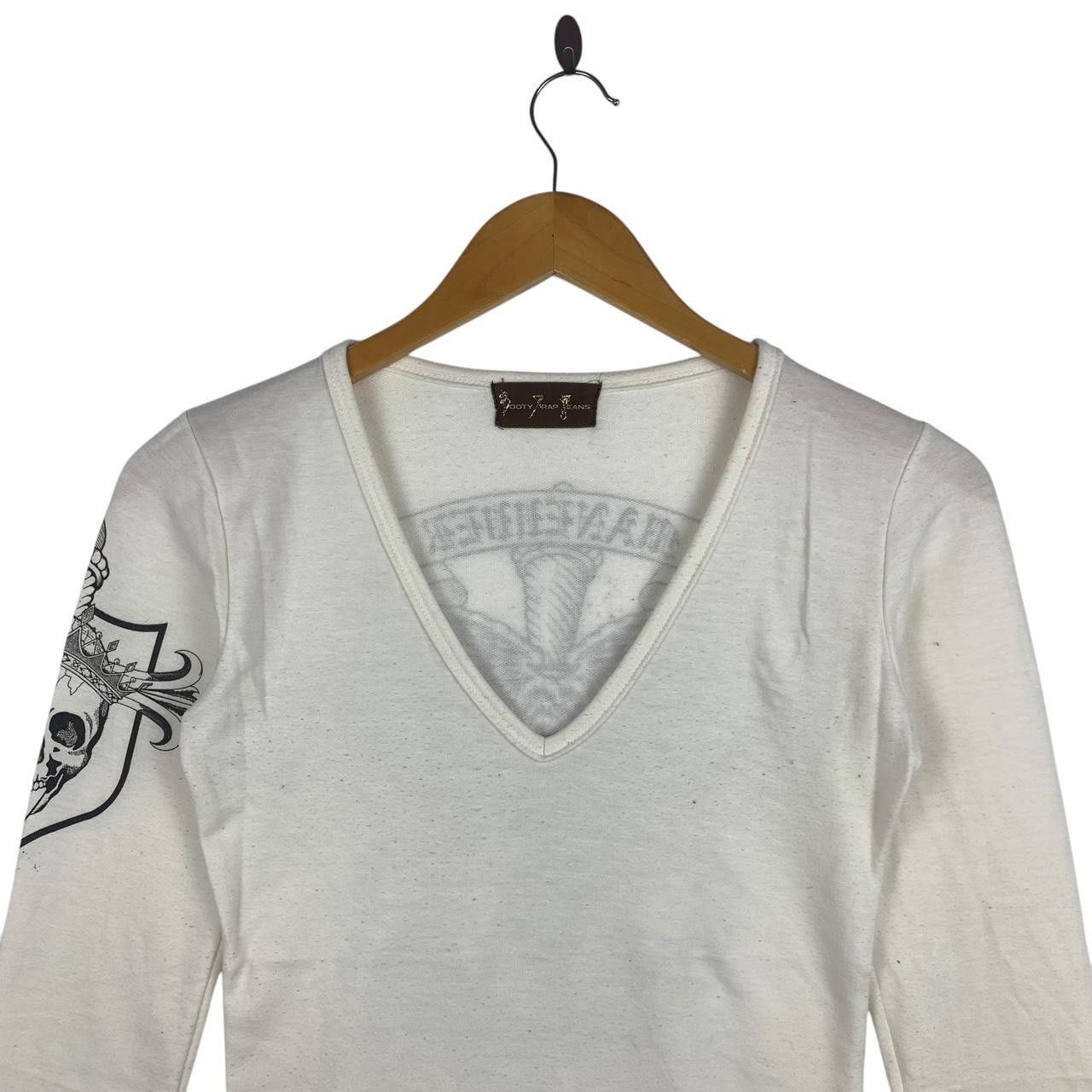 Other BOOTY TRAP JEANS Skull Bones Lion Crest Pop Art Tee Shirt Size M / US 6-8 / IT 42-44 - 3 Thumbnail