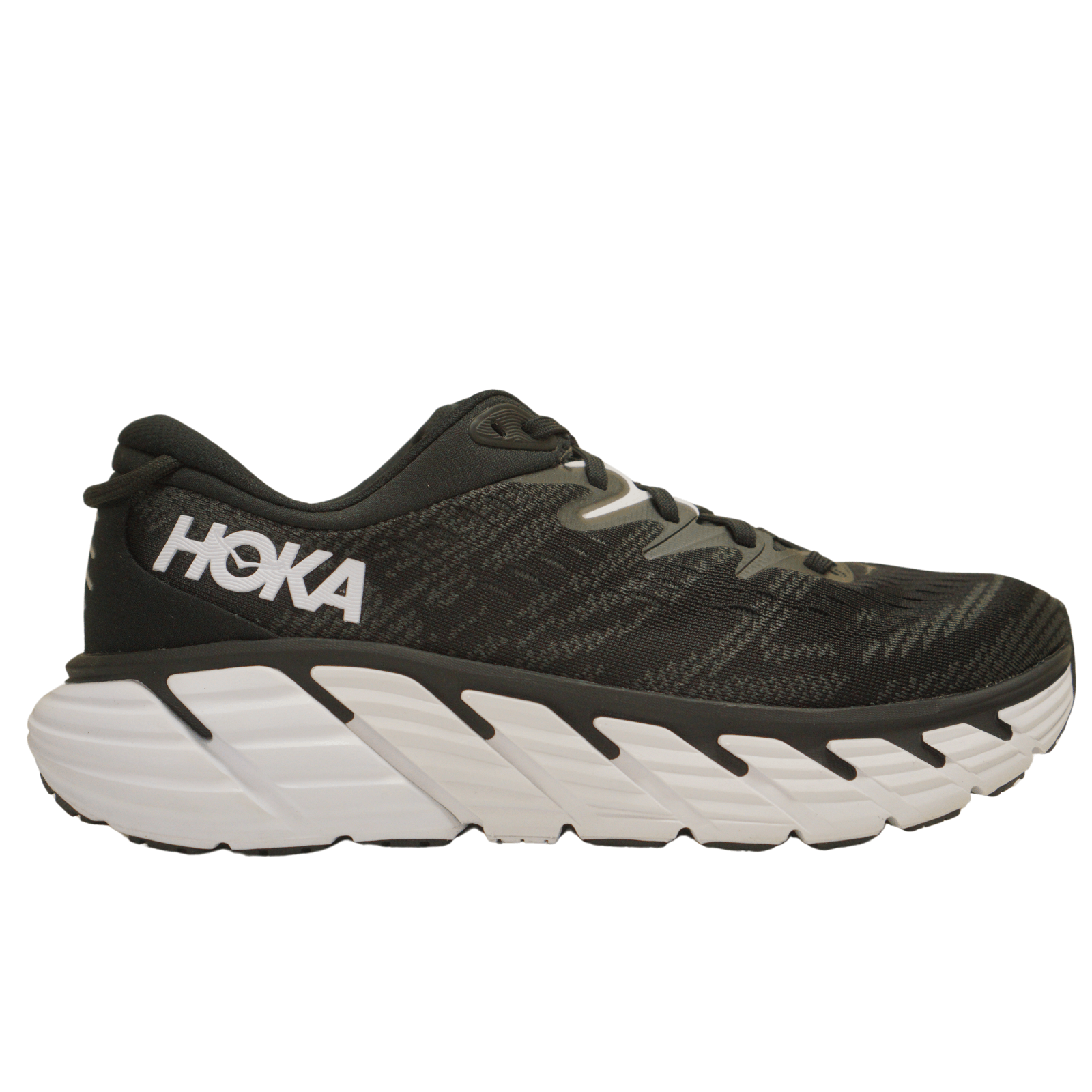 image of Women Hoka One One Gaviota 4 Sneakers Trail Running Us9 in Black