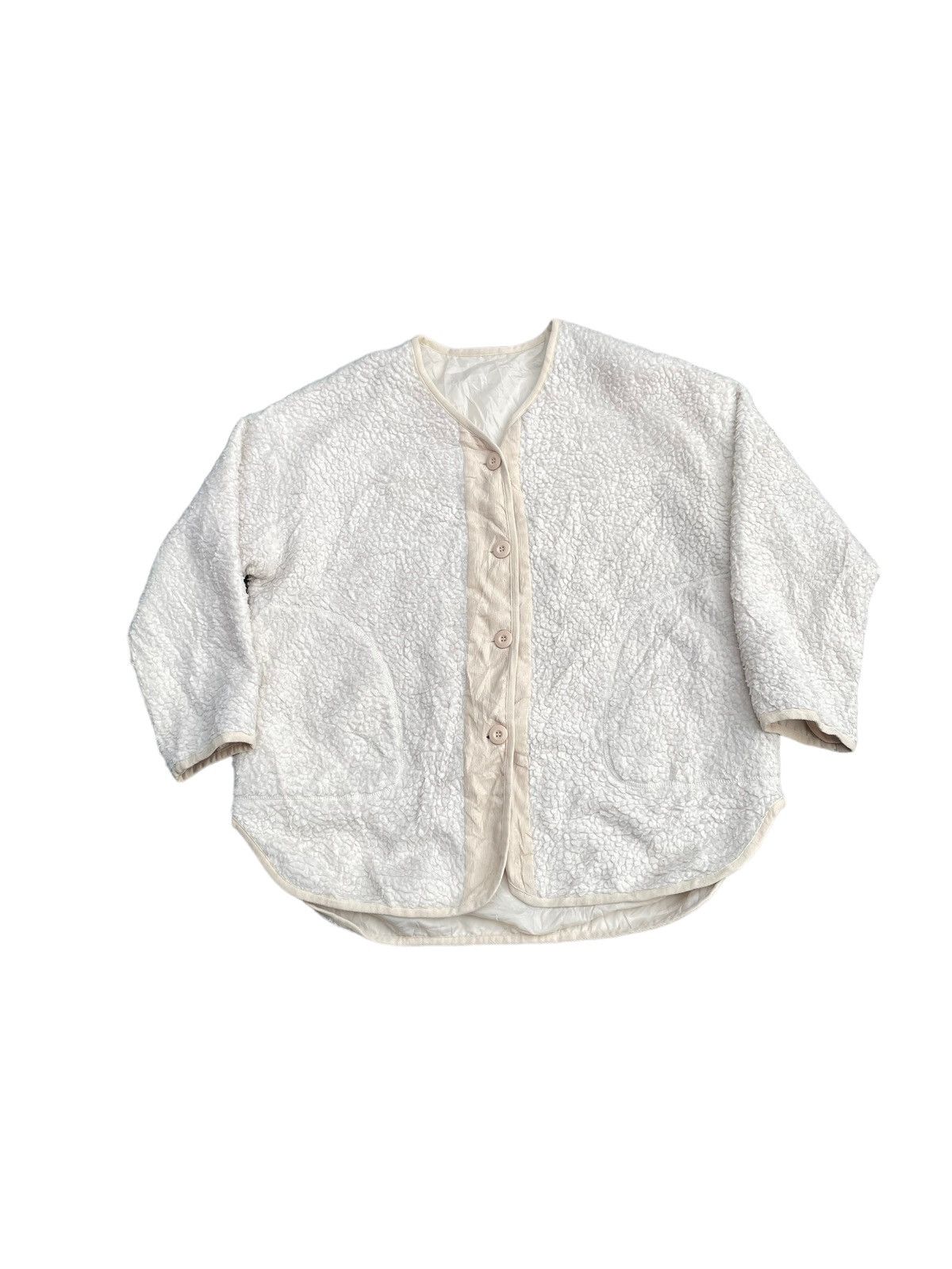 Japanese Brand RPS Fleece Buttonup Jacket Size US XL / EU 56 / 4 - 1 Thumbnail