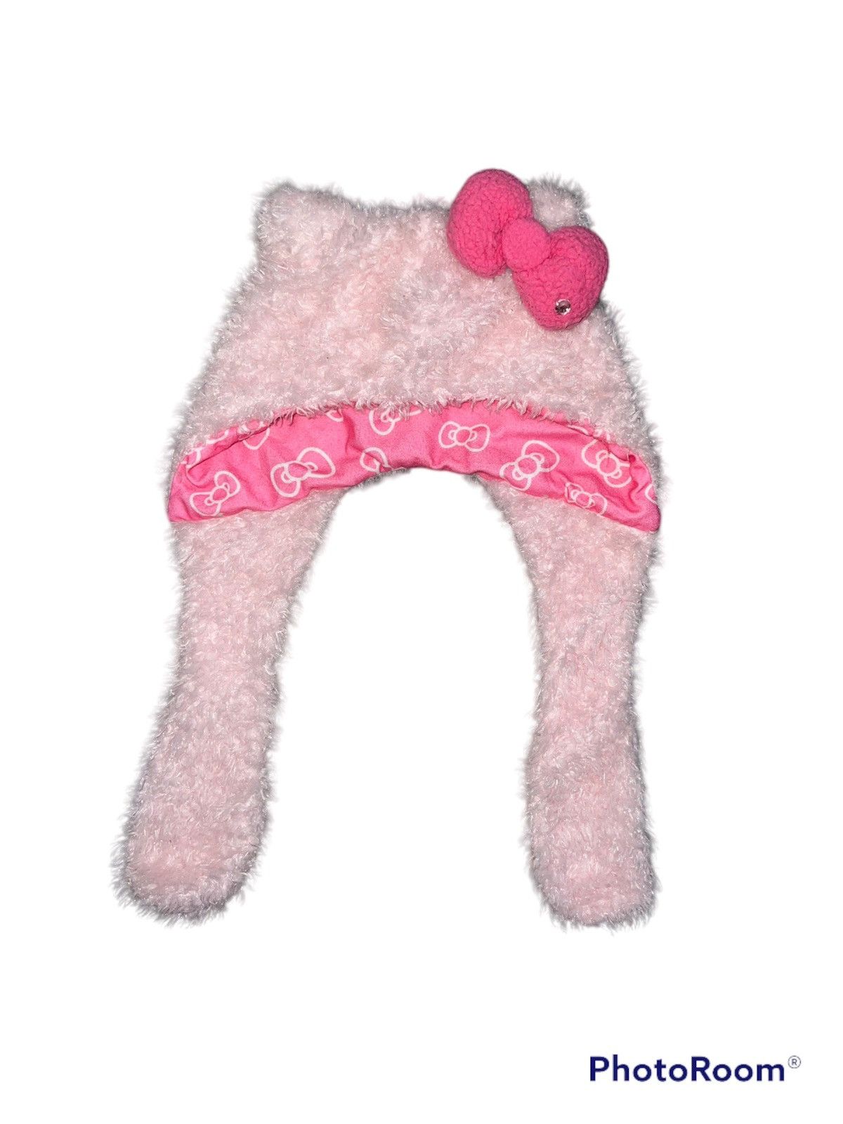 Japanese Brand Hello Kitty fur beanie🎀💖 Size ONE SIZE - 1 Thumbnail