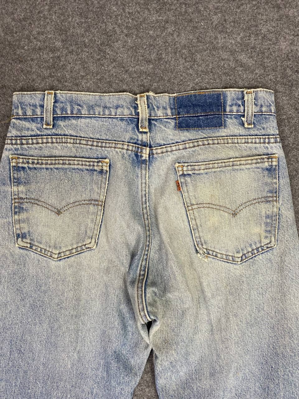 Levi's vintage levis 575 orange tab acid wash denim made in usa Size US 32 / EU 48 - 3 Thumbnail