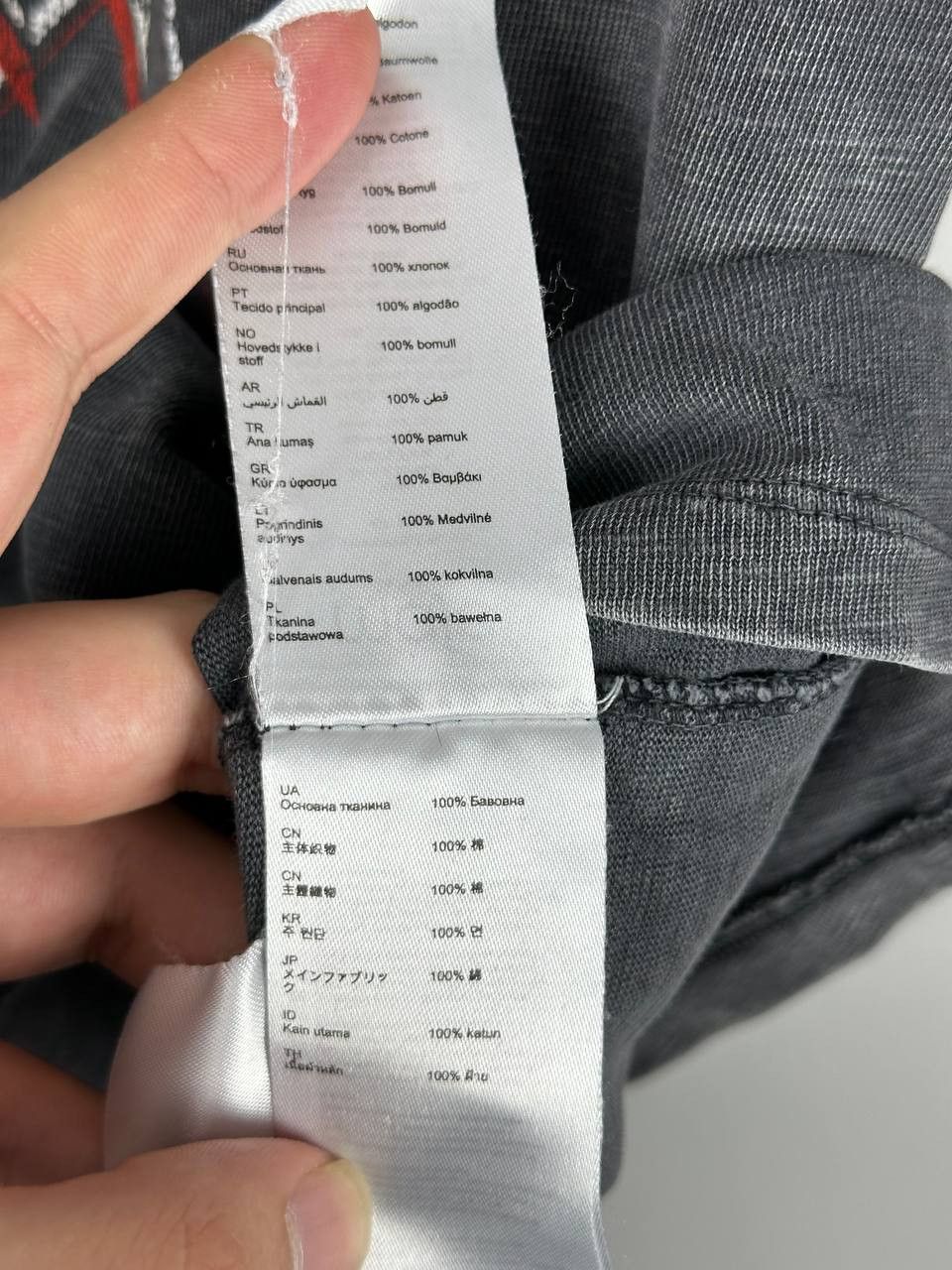 Maje Maje Faded Grey Enfant Terrible T-Shirt Rare Size S / US 4 / IT 40 - 9 Thumbnail